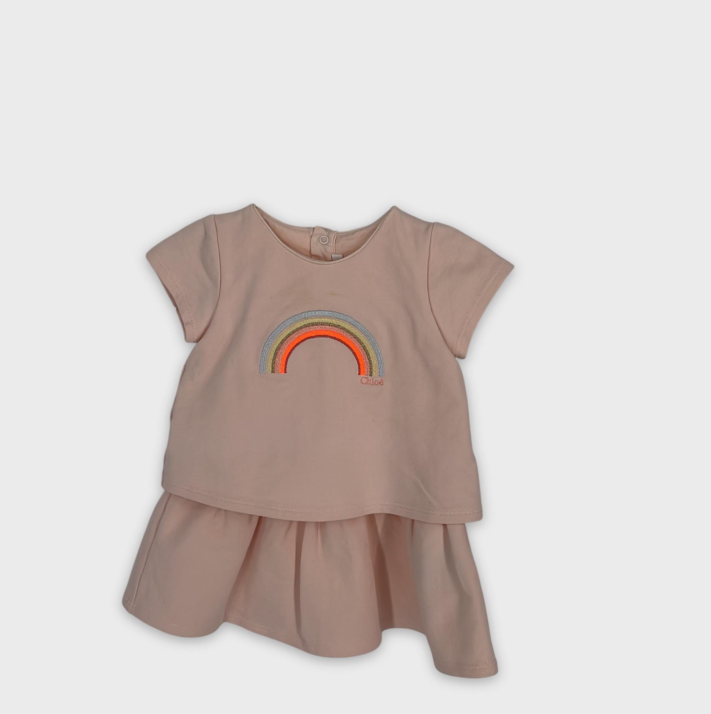 0-Chloé - Robe bébé - 3M