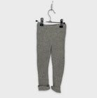 0-Búho. - Legging côtelé - Gris chiné