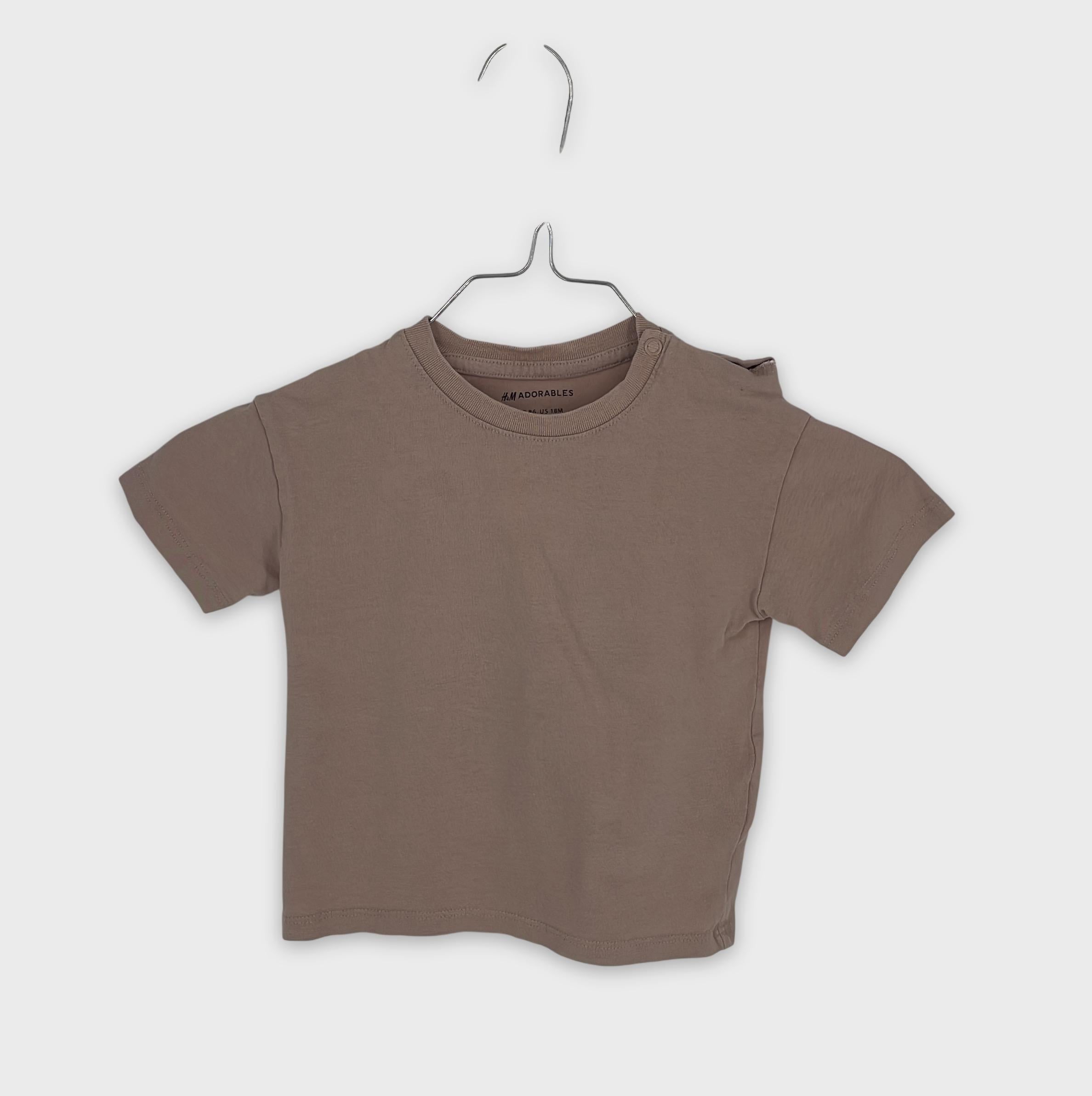 0-H&M - T-shirt Bébé - 12-18 Mois