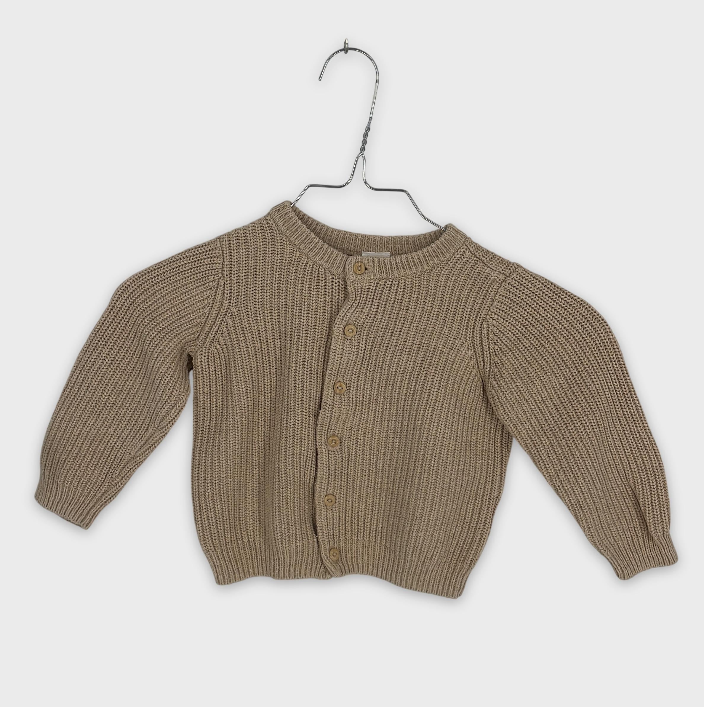 0-H&M - Gilet cardigan tricoté - Bébé 9-12 mois