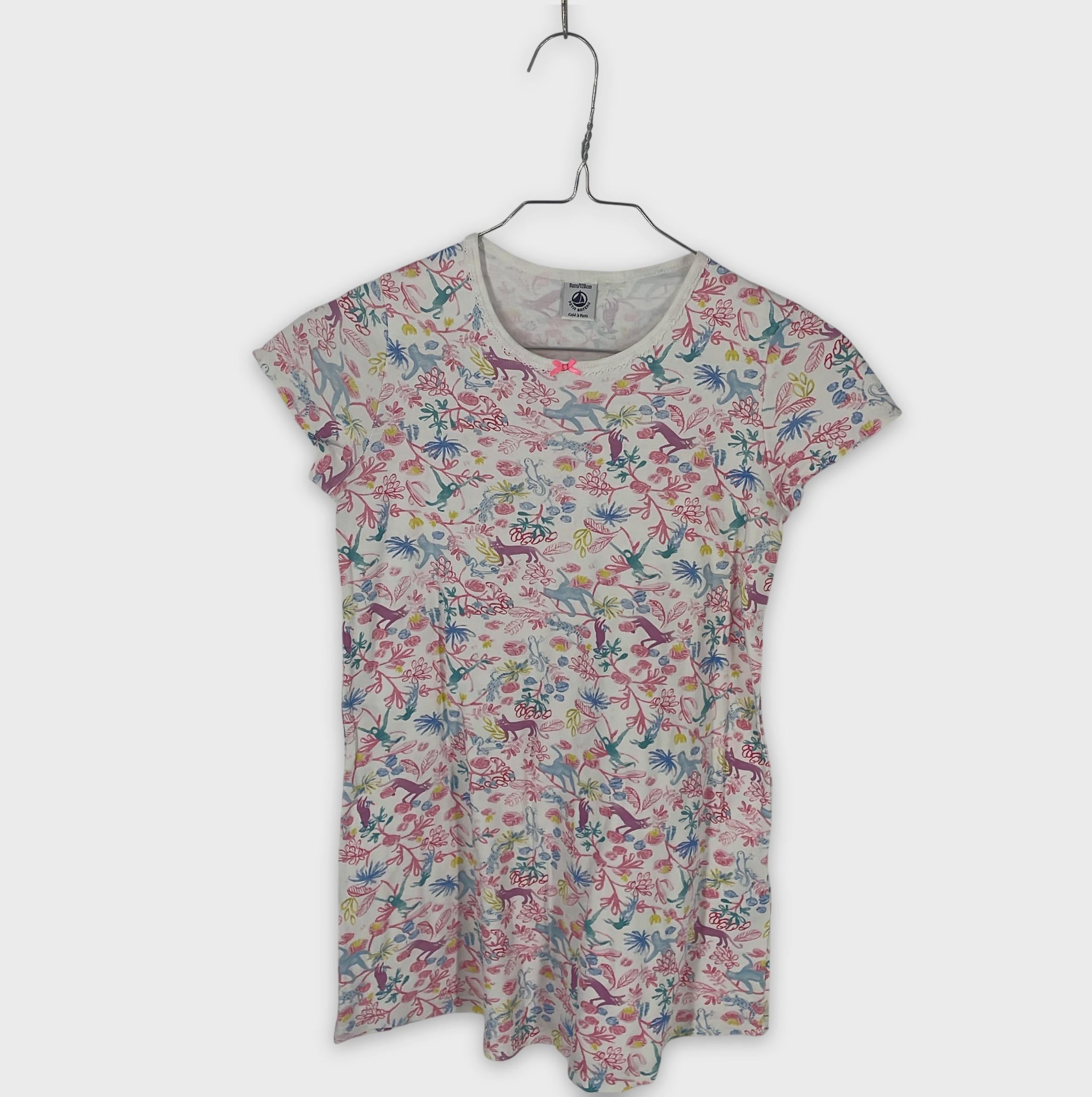 0-Petit Bateau - T-shirt Imprimé Marin - 8 ans / 128cm
