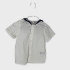 0-H&M - Chemise marin - Taille 92 (1.5-2 ans)
