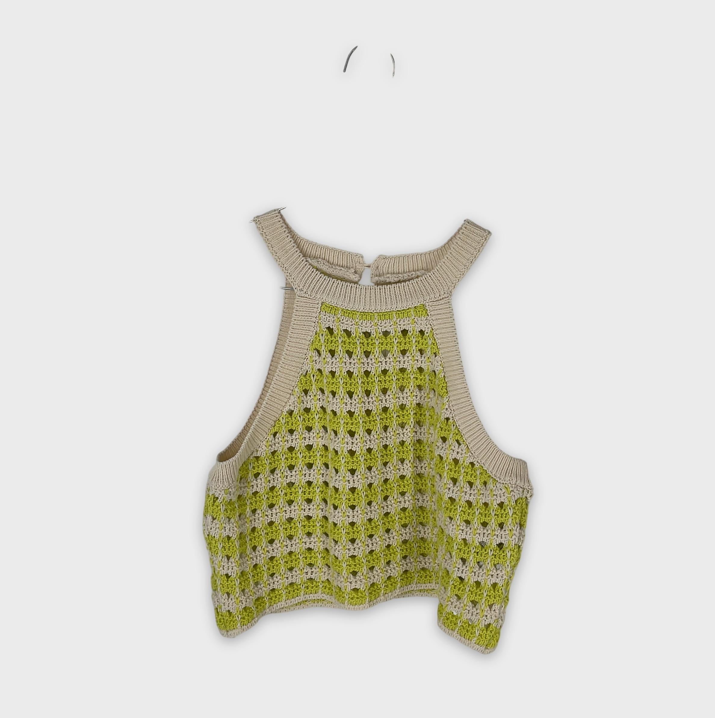 0-ZARA - Top Cropped Maille Ajourée - 13-14 ans