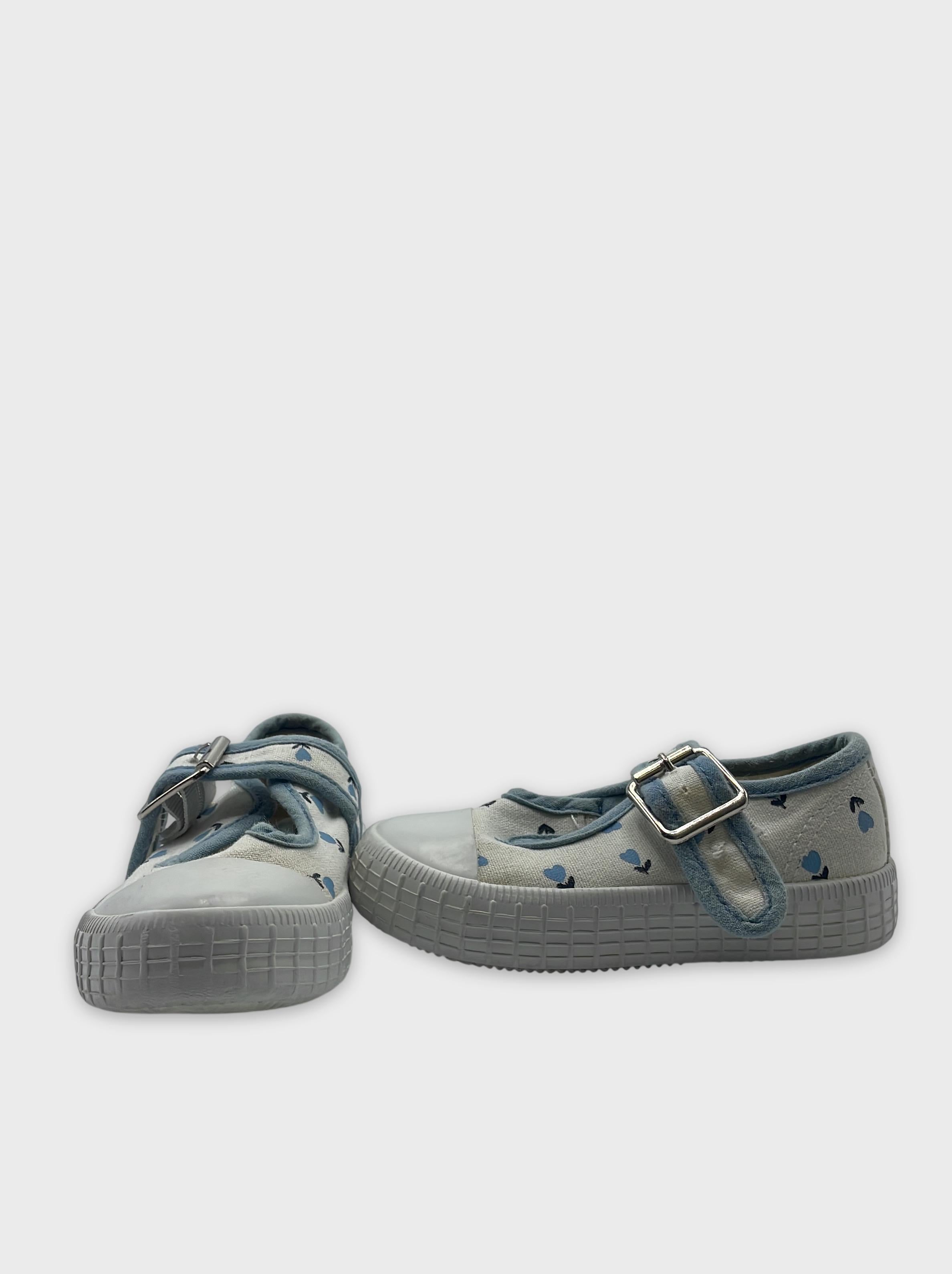 0-Chaussures Bébé - Toile Imprimée - Taille 22