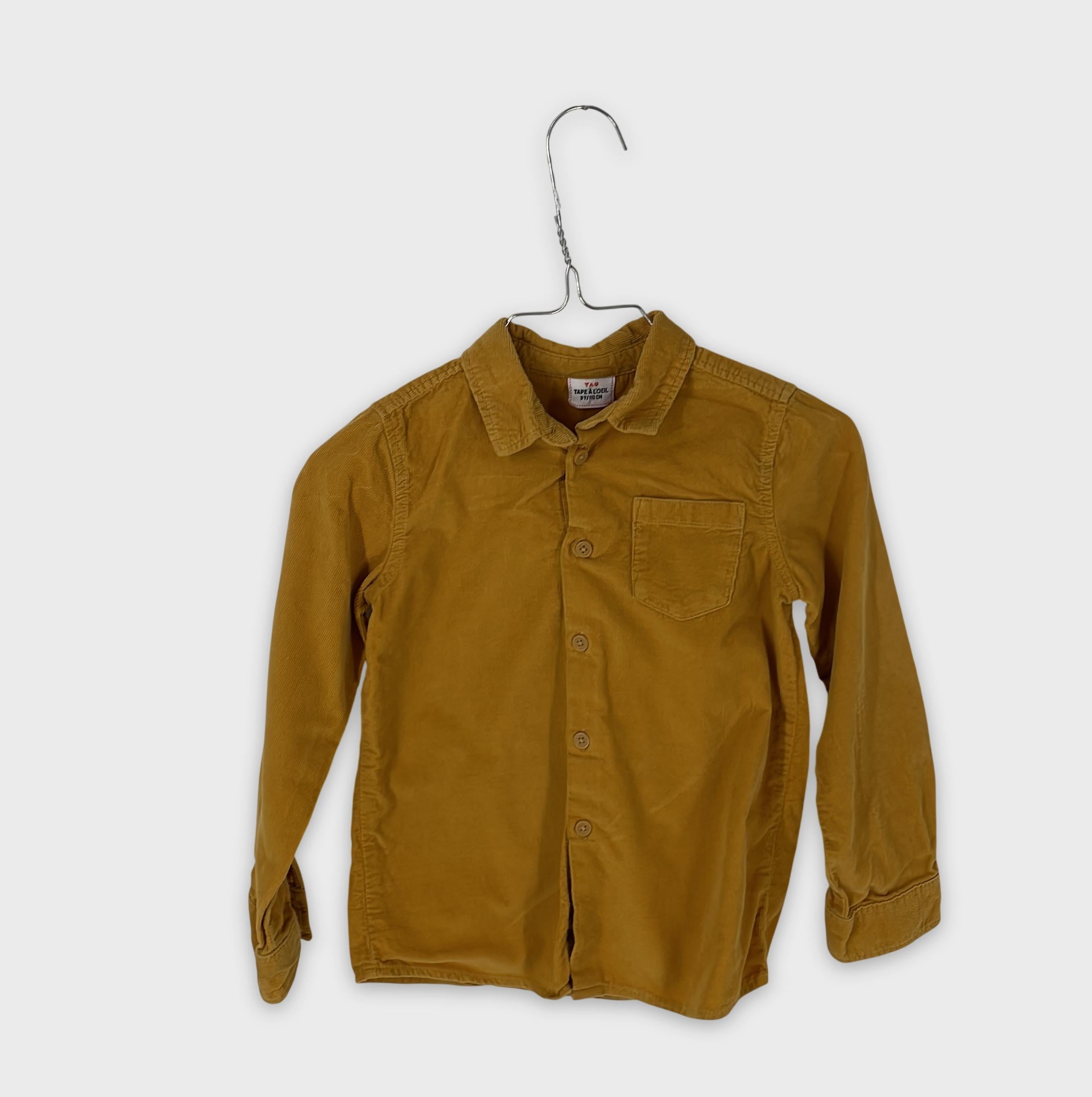 0-TAO - Chemise en Coton Côtelé - 5 ans