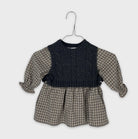 0-ZARA - Robe à carreaux avec pull - 18 mois