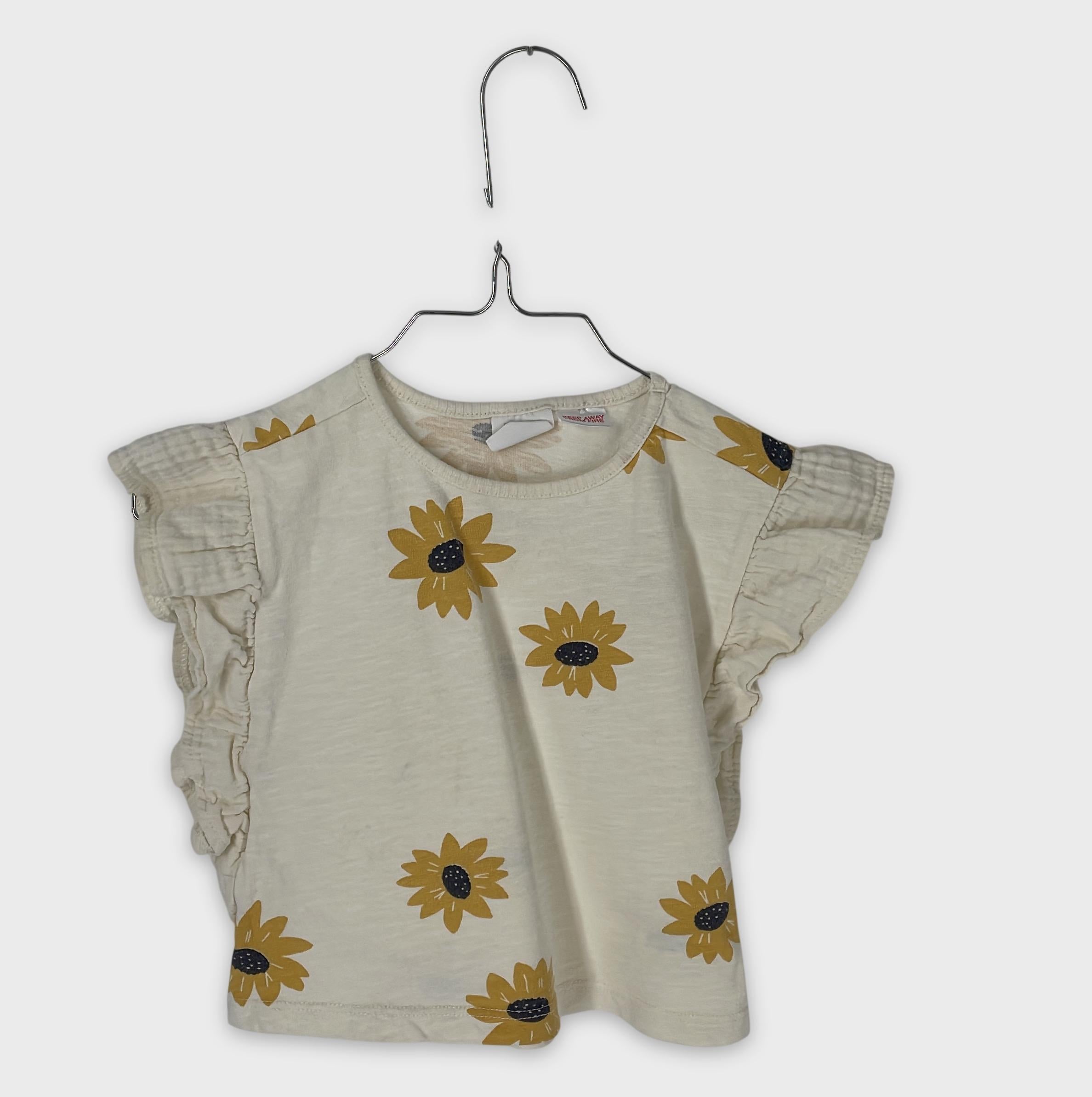 0-ZARA - T-shirt à volants - 12-18 mois