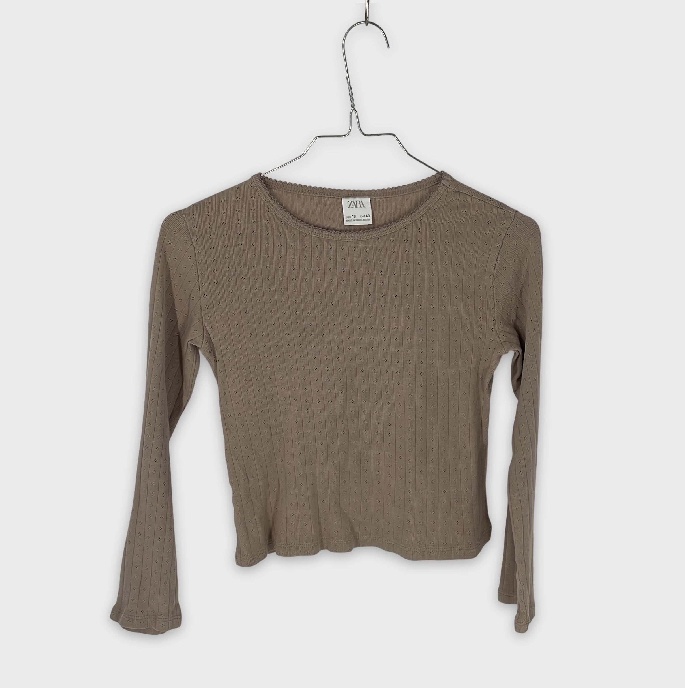 0-ZARA - T-shirt manches longues - Taille 10 ans