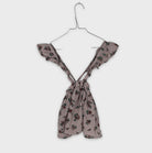 0-Ecocoto - Combinaison Barboteuse Fleurie - 4 ans