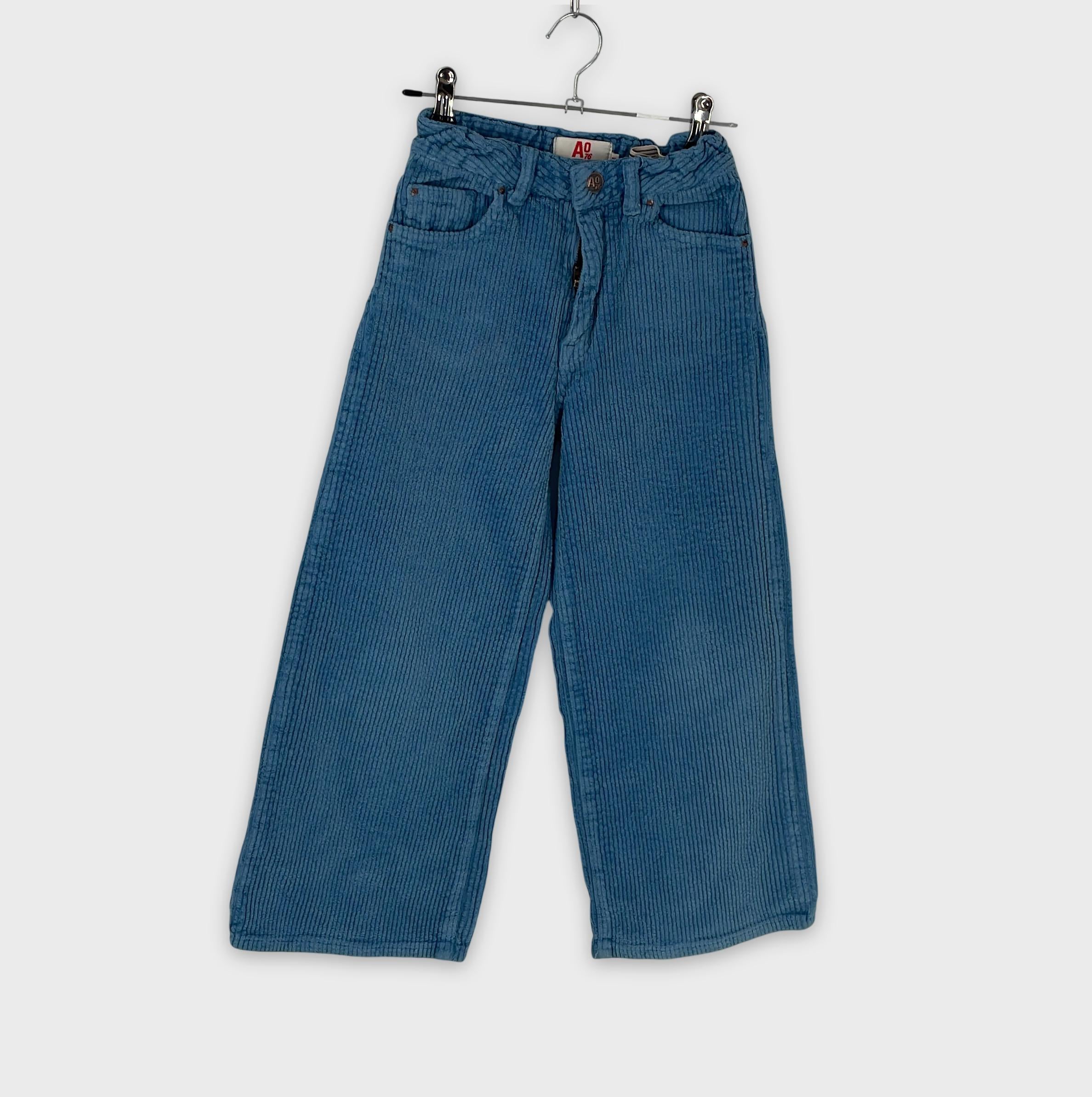 0-AO 76 - Pantalon en velours côtelé - Taille 8