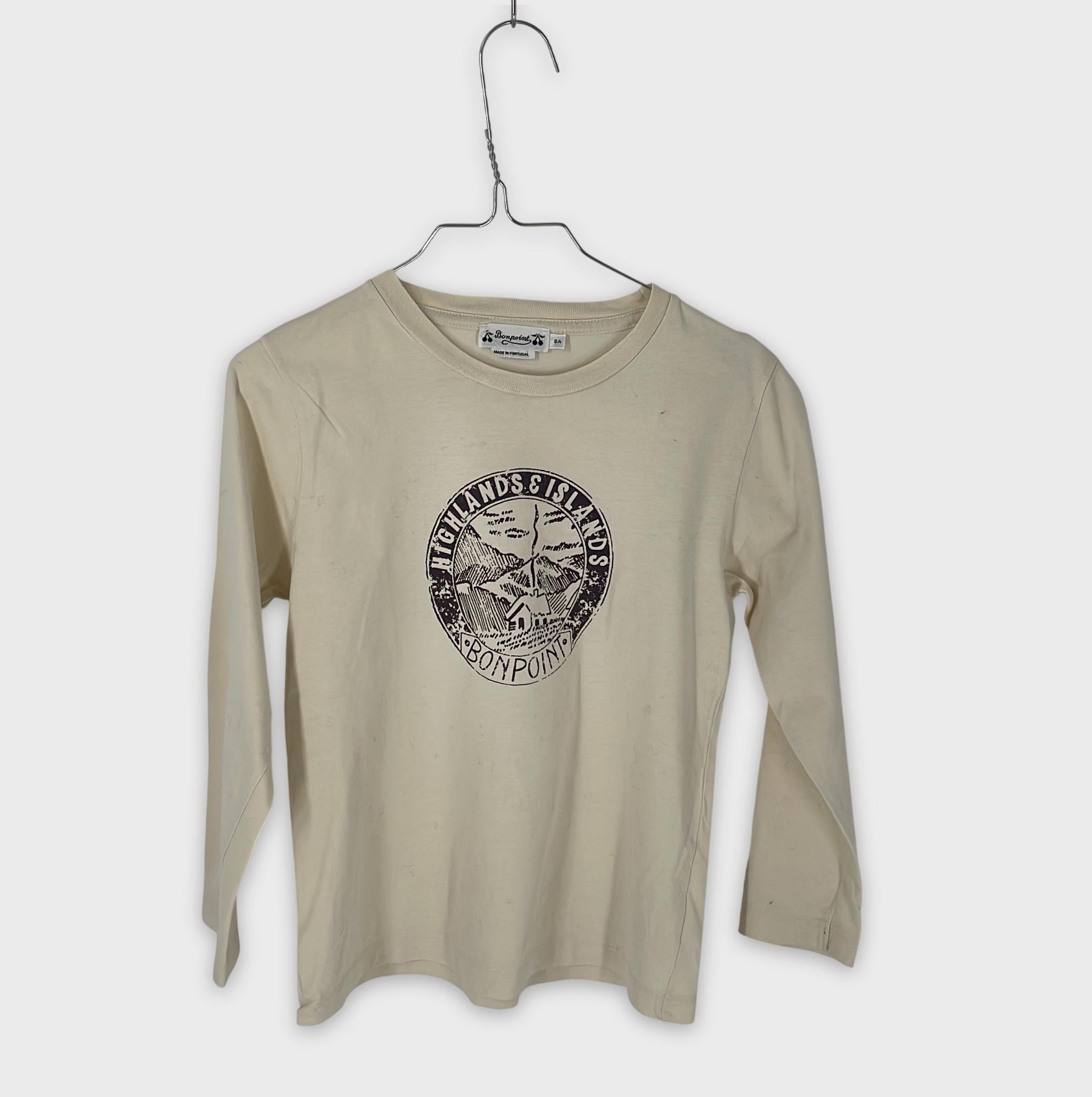 0-Bonpoint - T-shirt manches longues - 8A