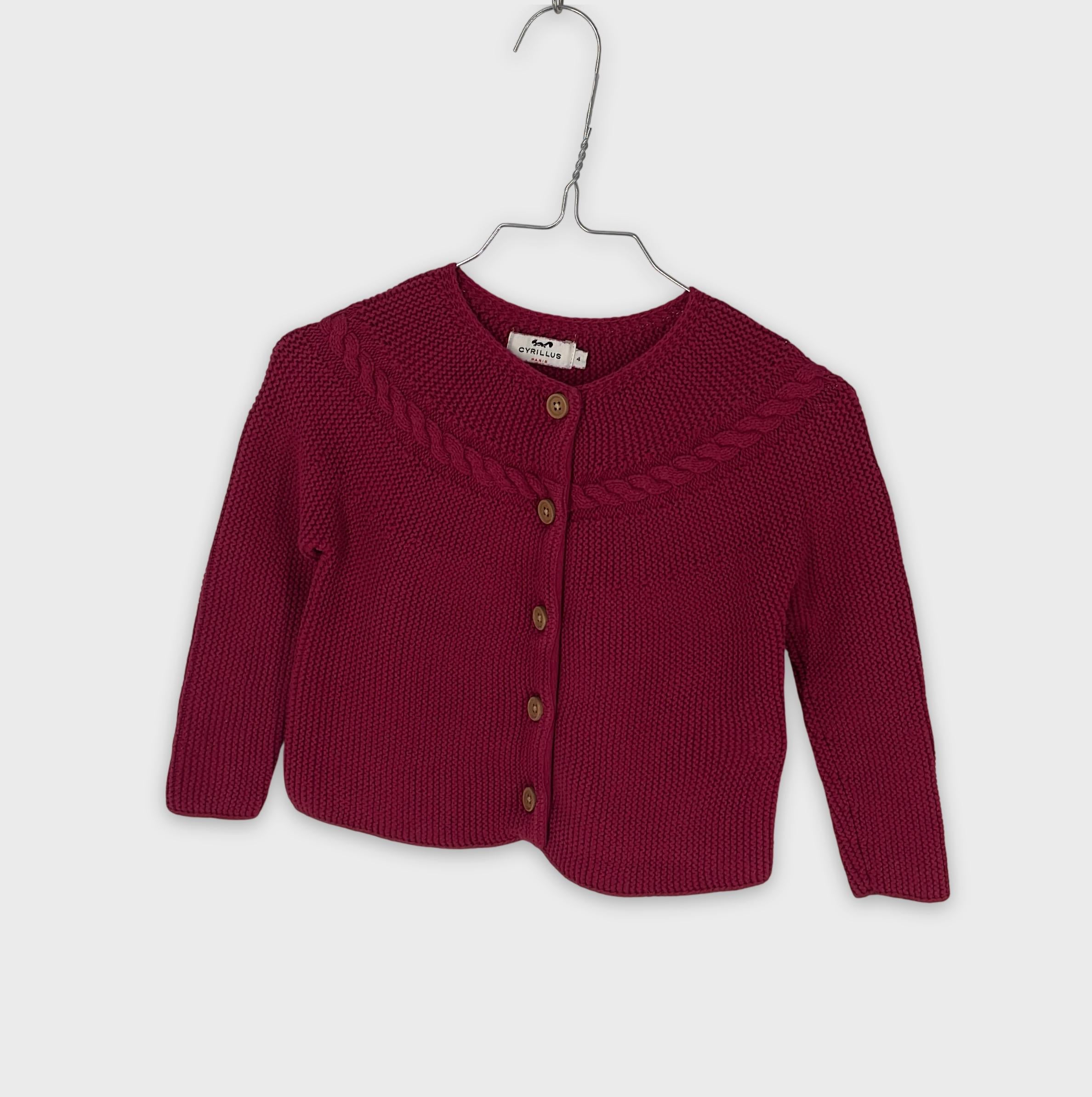 0-Cyrillus - Gilet tricoté - Taille 4 ans