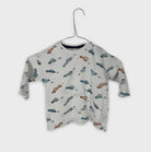 0-H&M - T-shirt à manches longues - 12-18 mois