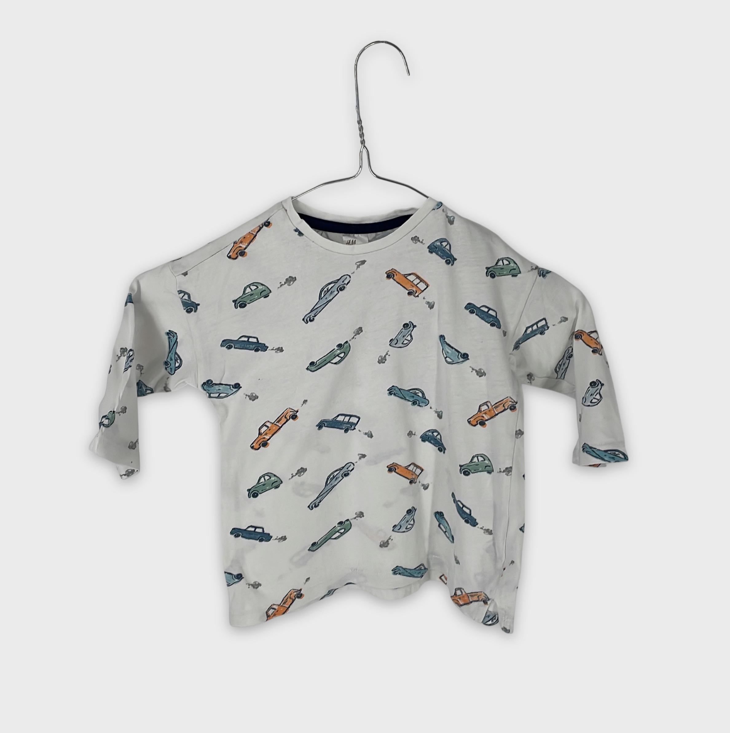 0-H&M - T-shirt à manches longues - 12-18 mois