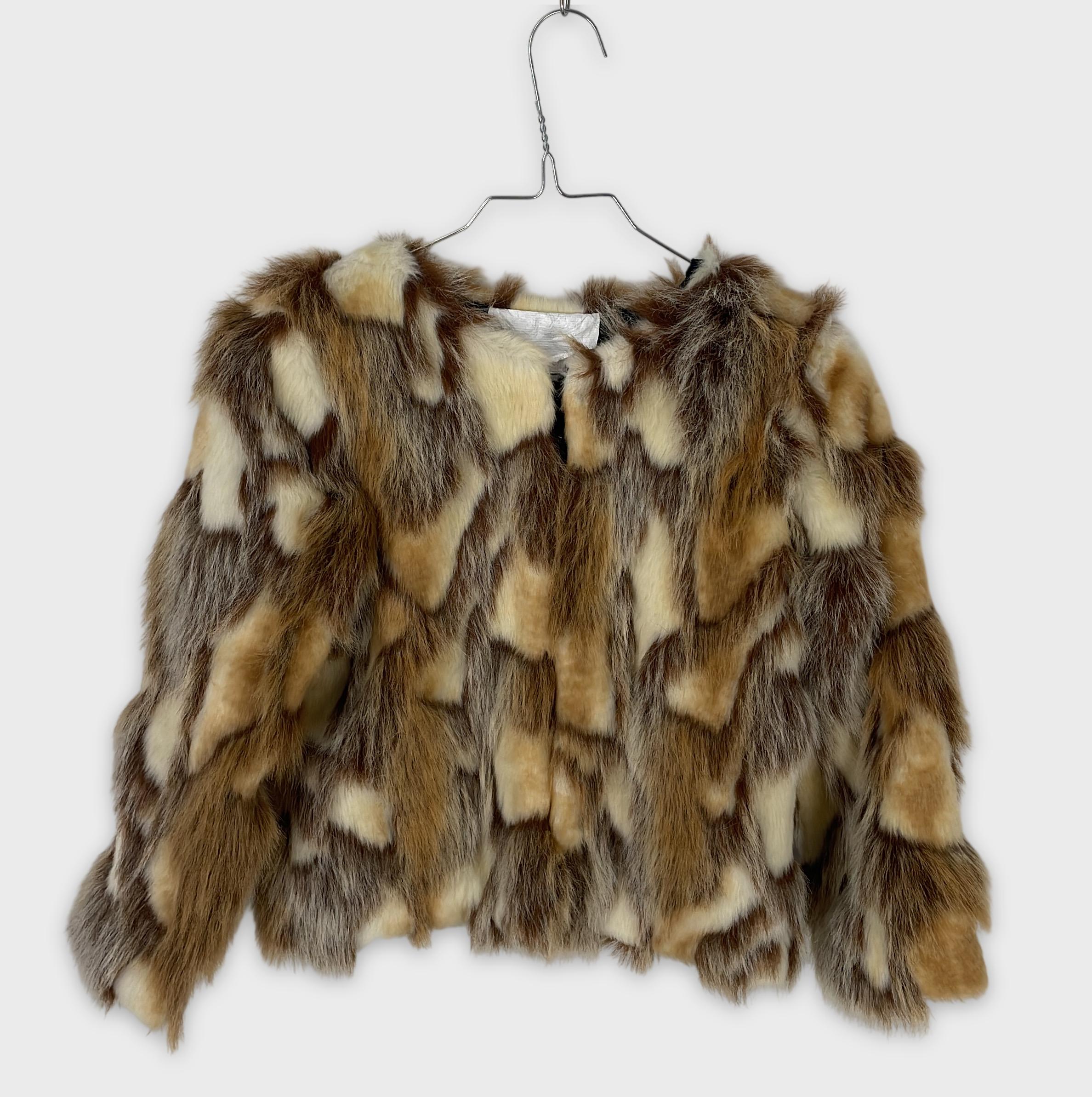0-Caroline Bosmans - Blouson/Gilet en fausse fourrure - Taille 10
