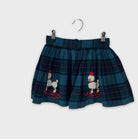 0-Jupe - Tartan - Taille 4 ans