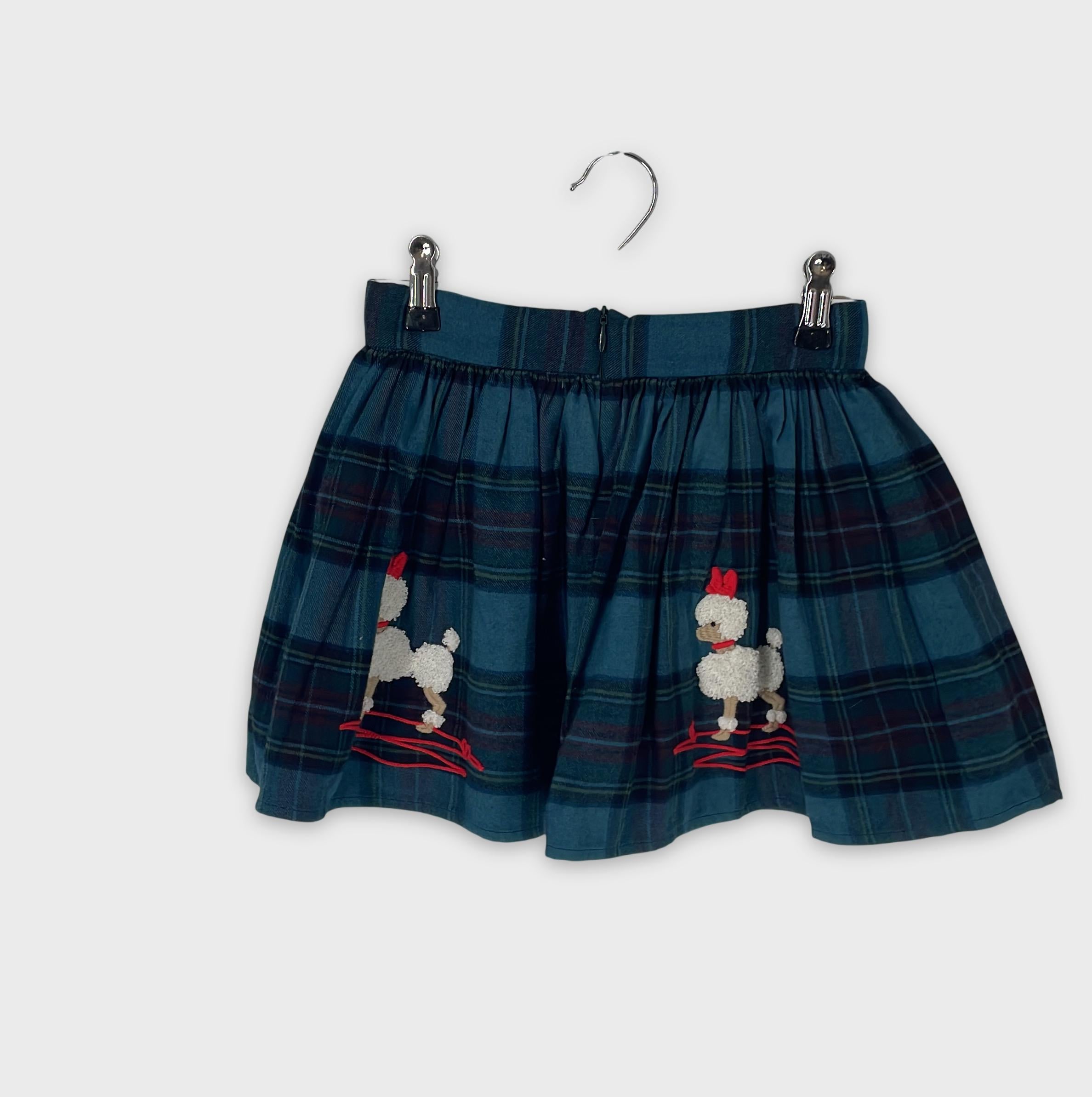 0-Jupe - Tartan - Taille 4 ans