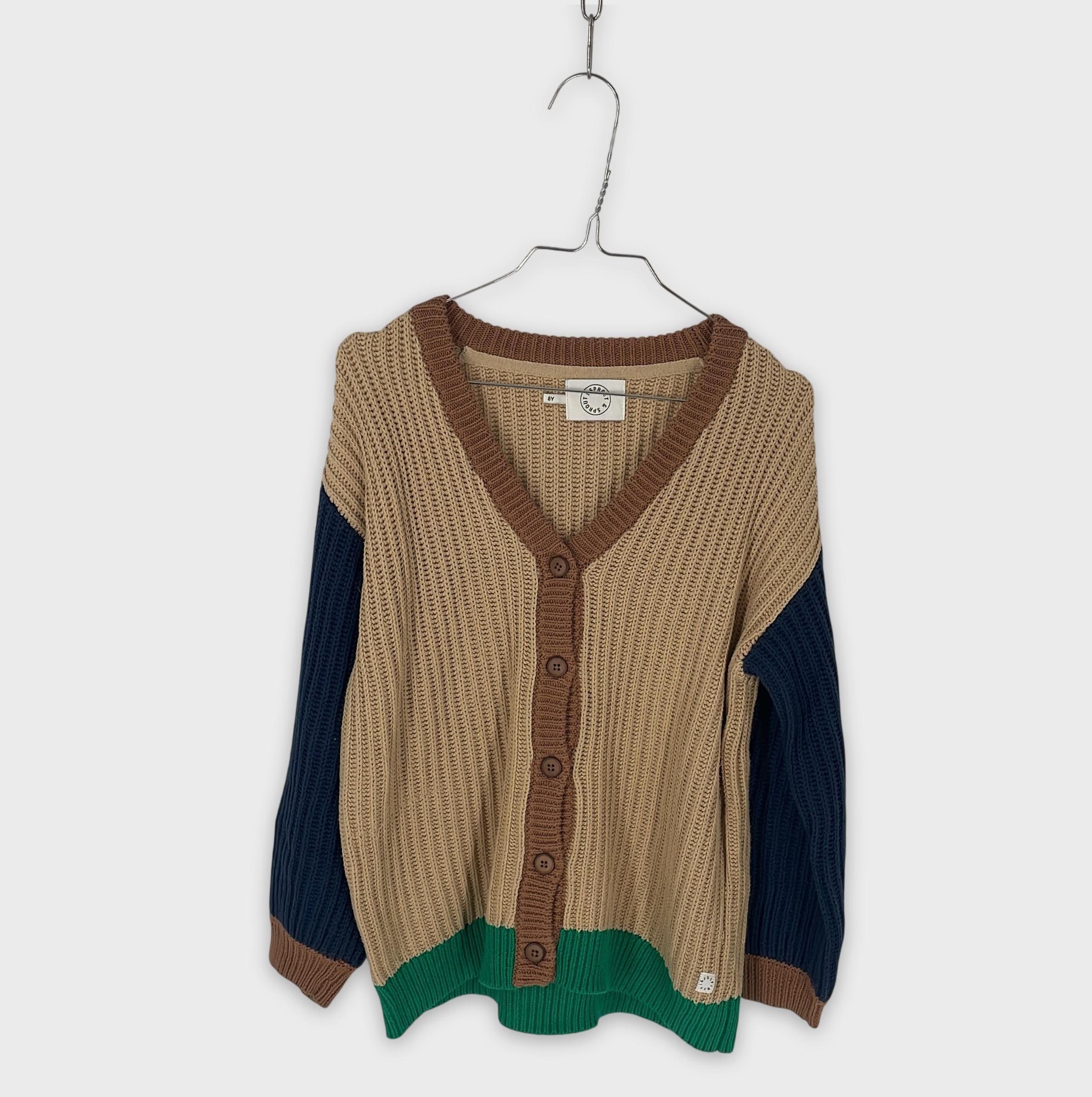 0-SPROET & SPROUT - Cardigan maille - 4 ans