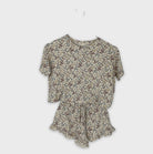 0-Rylee + Cru - Robe à Fleurs - 4-5 ans