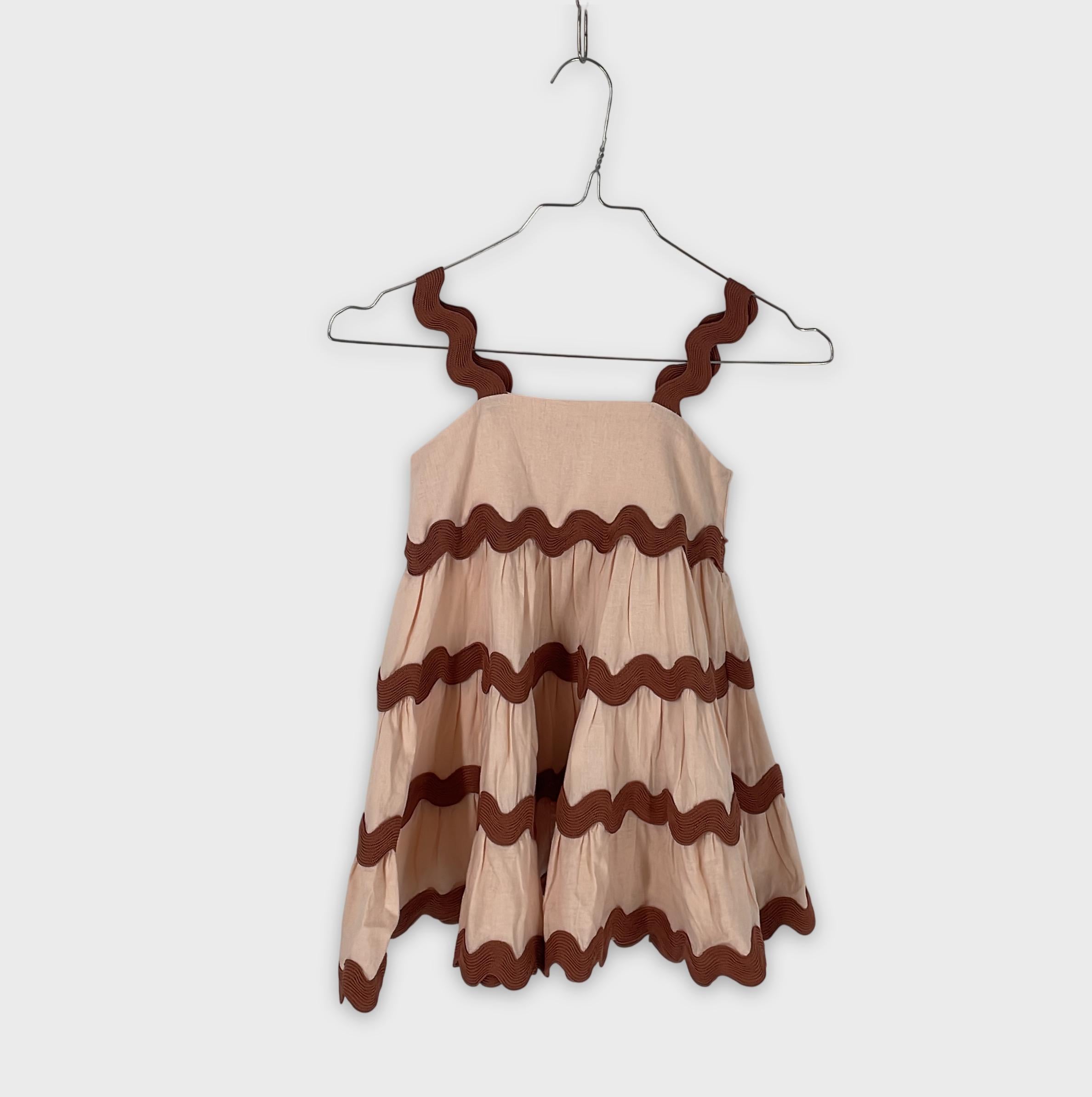 0-Rylee + Cru - Robe à Volants - 4-5Y