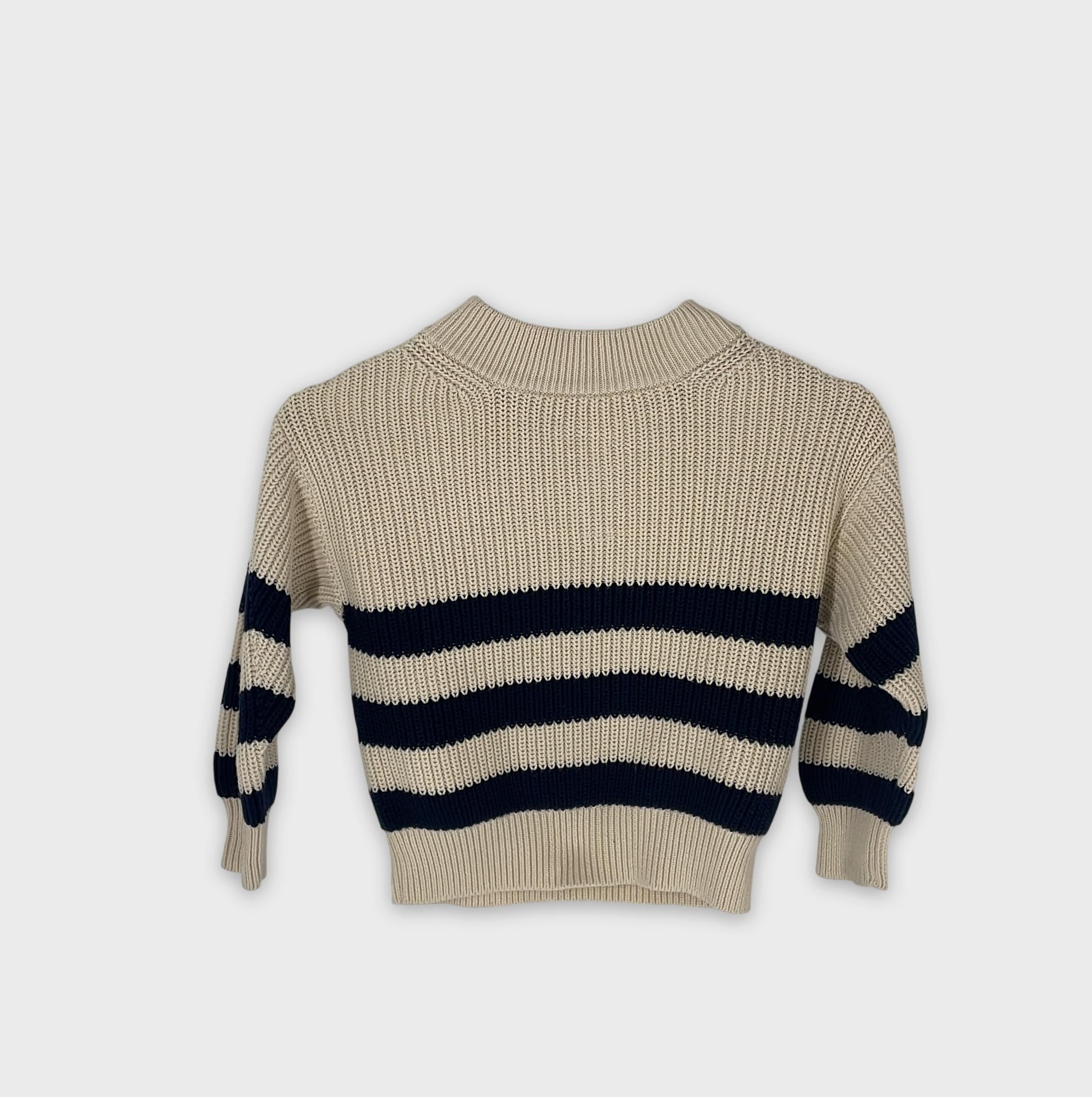0-Petit Bateau - Pull Marin - 5 ans (110cm)