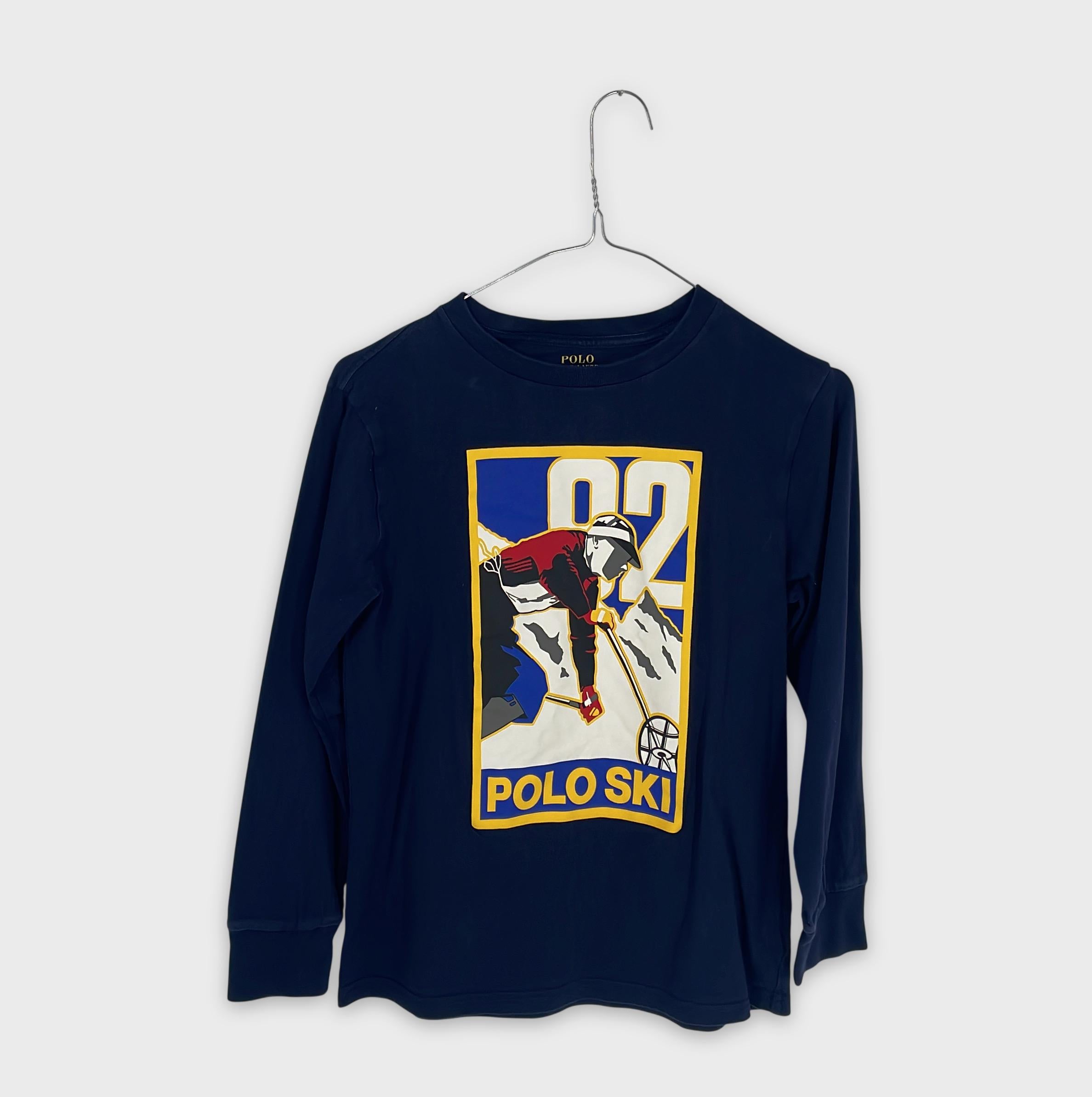0-Polo Ralph Lauren - T-shirt manches longues - M (10-12 ans)