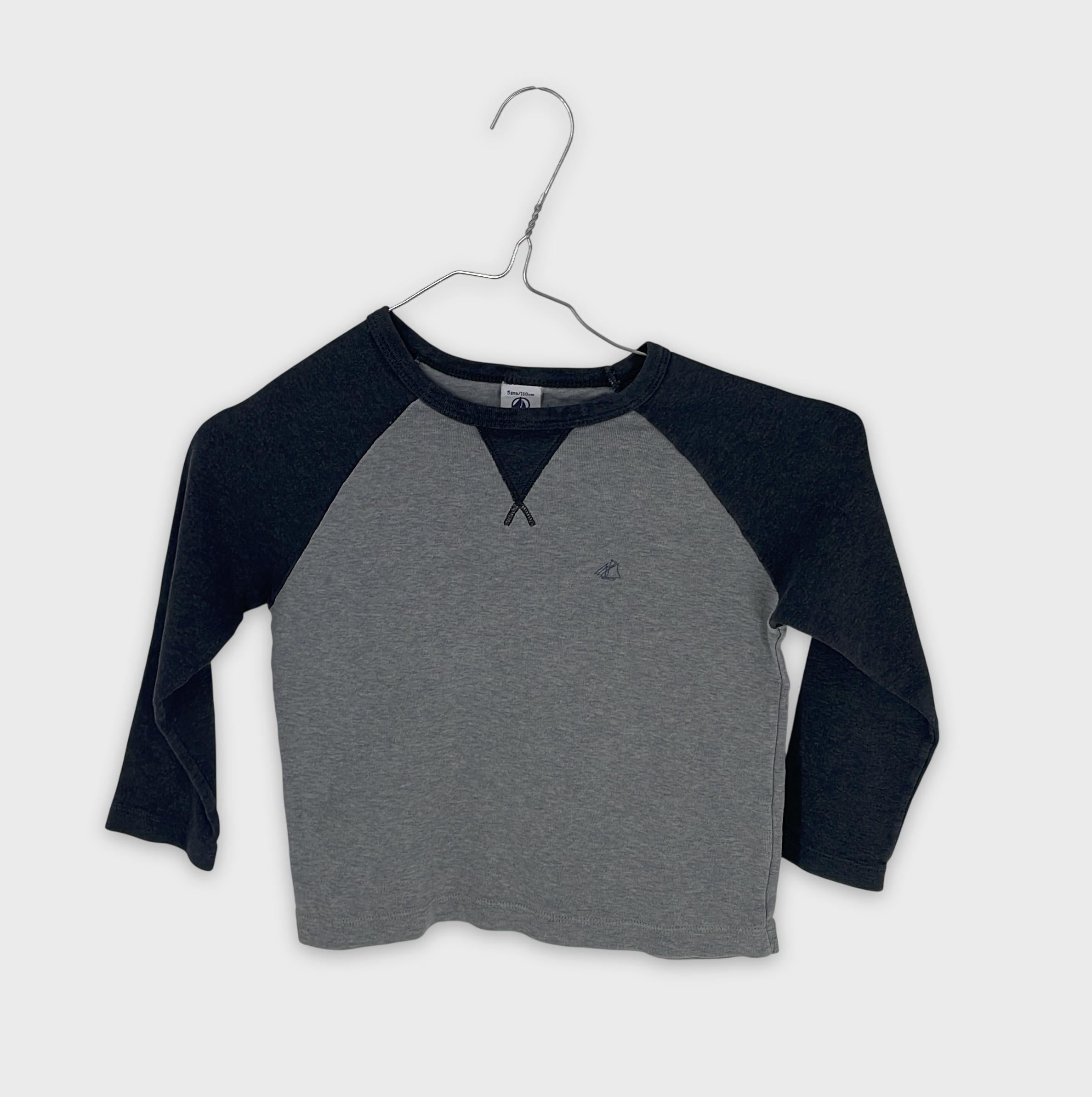 0-Petit Bateau - T-shirt manches longues - 5 ans