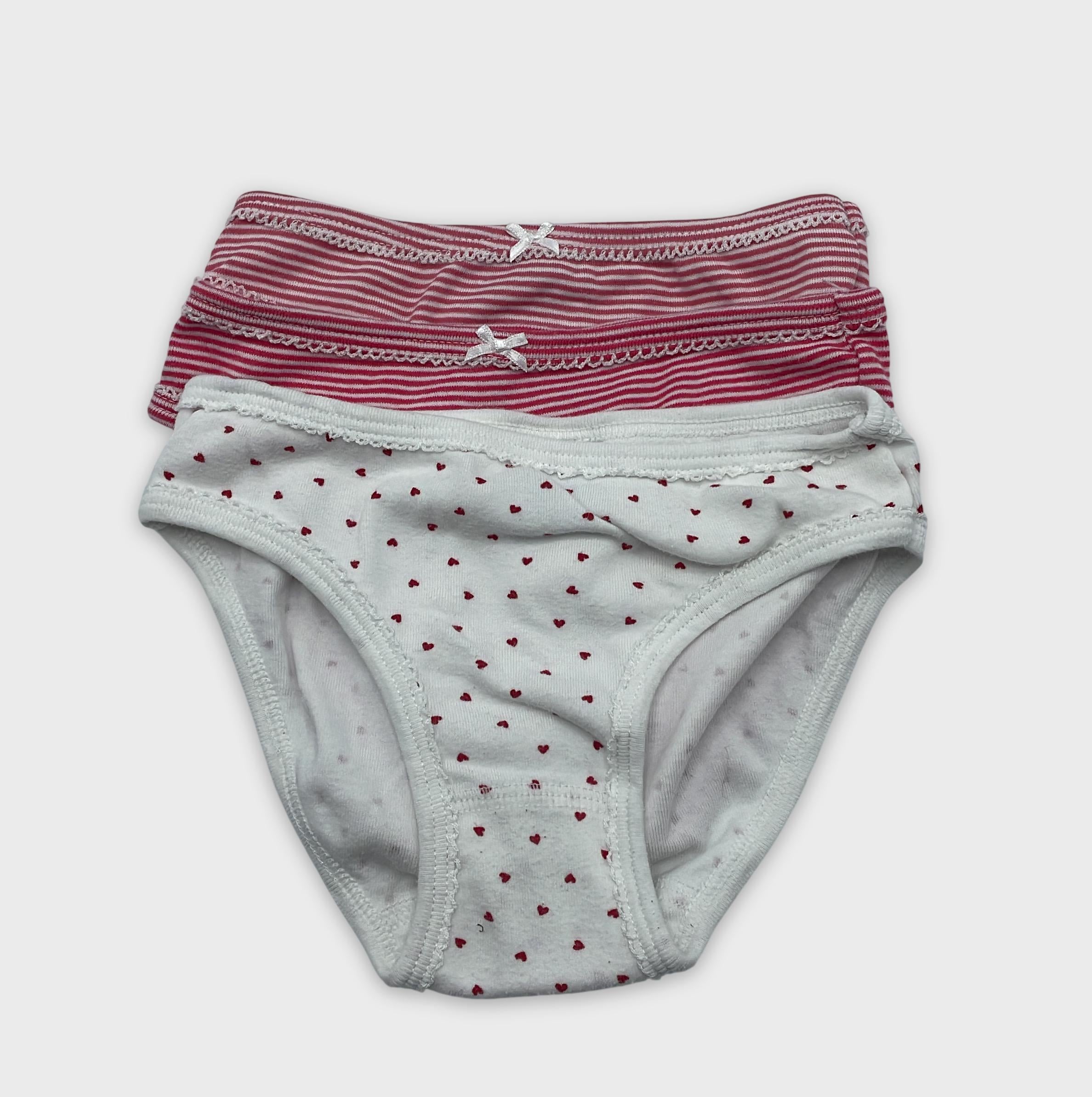 0-Petit Bateau - Lot de 2 culottes - 6 ans