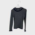 0-Cyrillus - Pull Rayé - Taille 10 ans