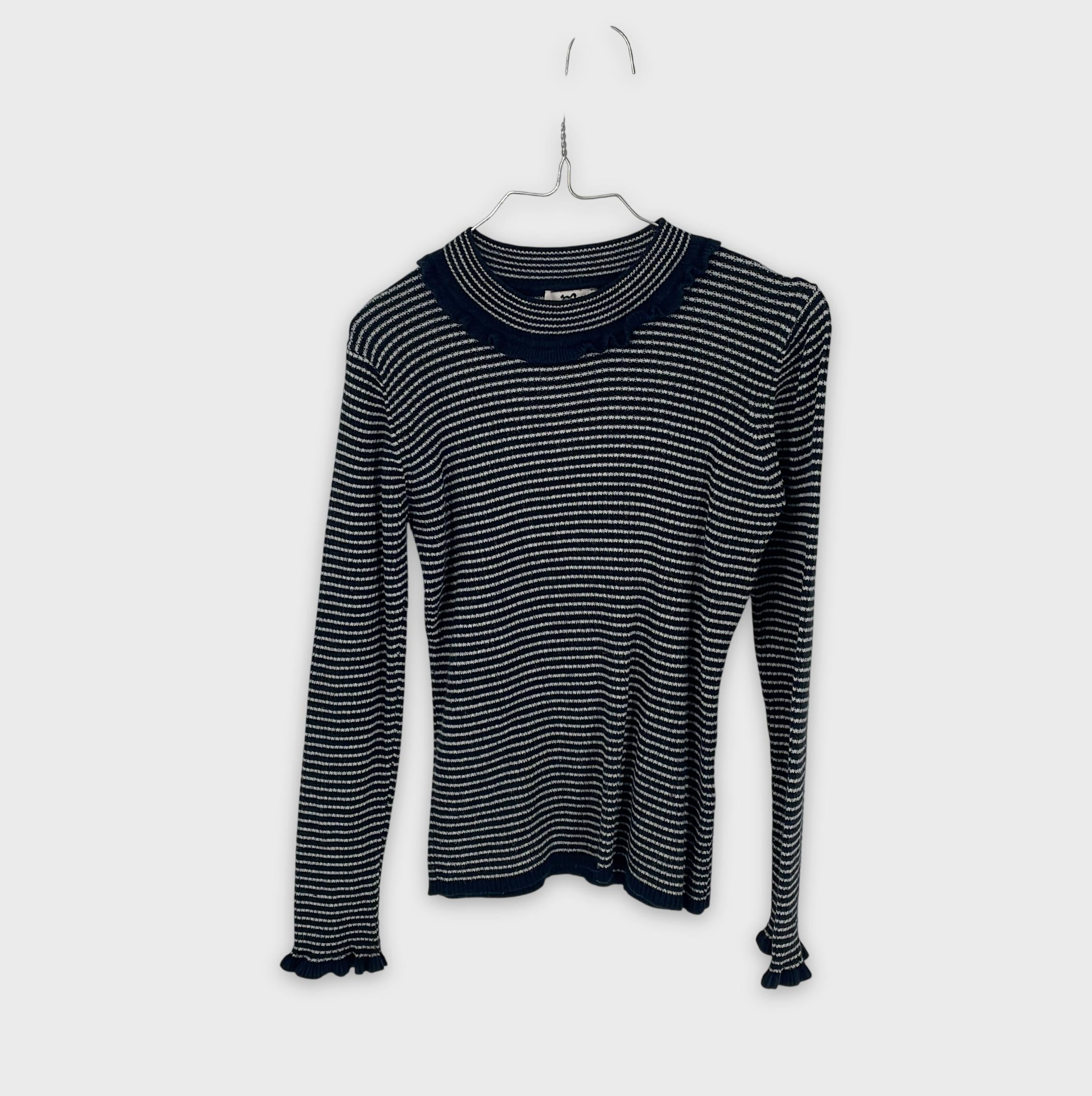 0-Cyrillus - Pull Rayé - Taille 10 ans