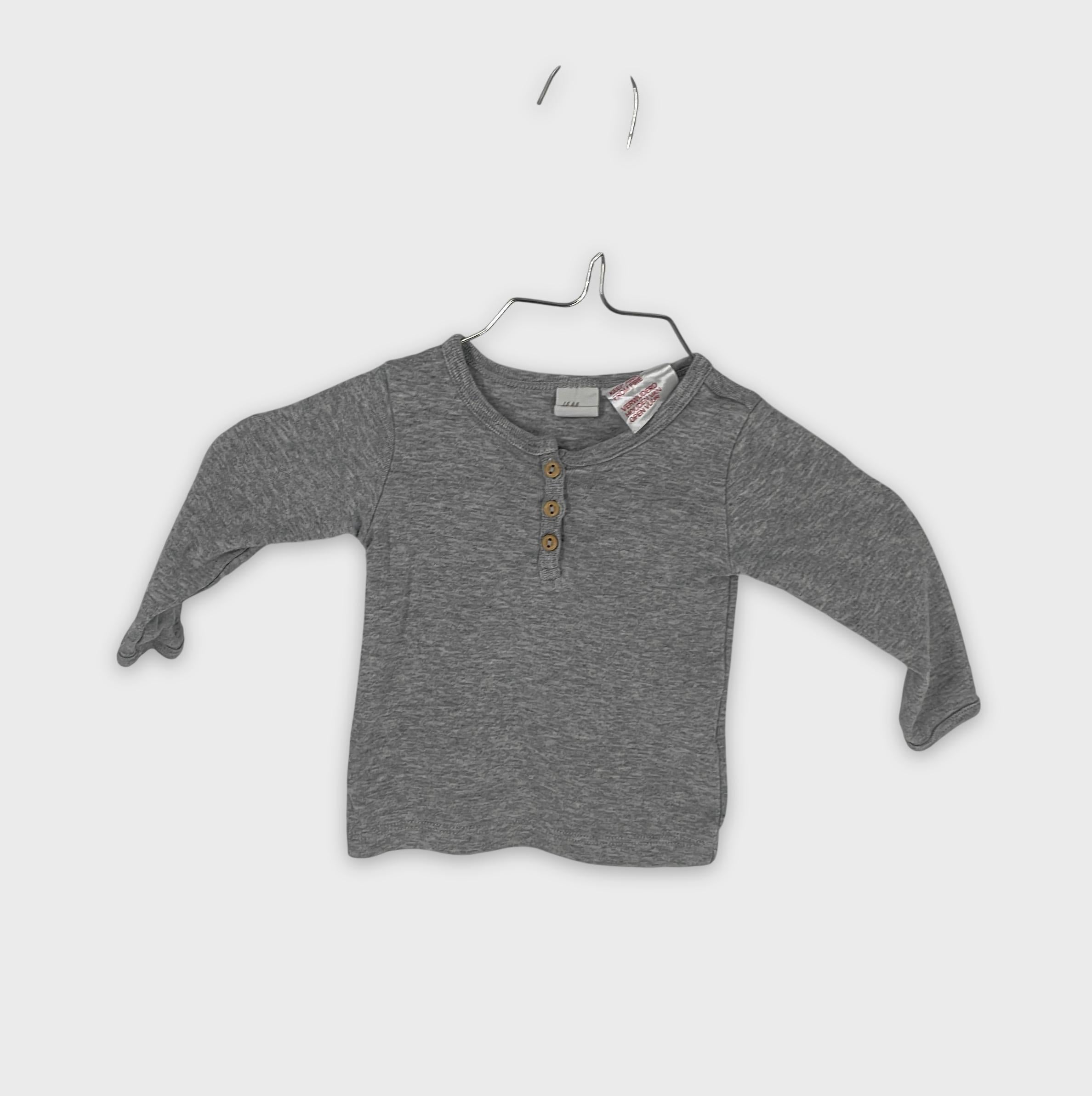 0-H&M - T-shirt manches longues - 3 mois