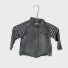 0-Zara - Chemise à carreaux vichy - 12-18 mois