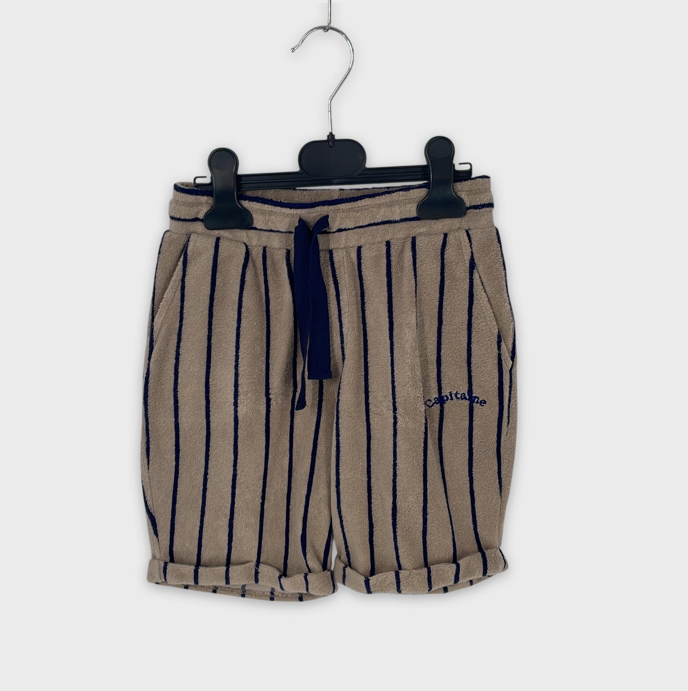 0-Emile & Ida - Short en coton rayé - 8 ans