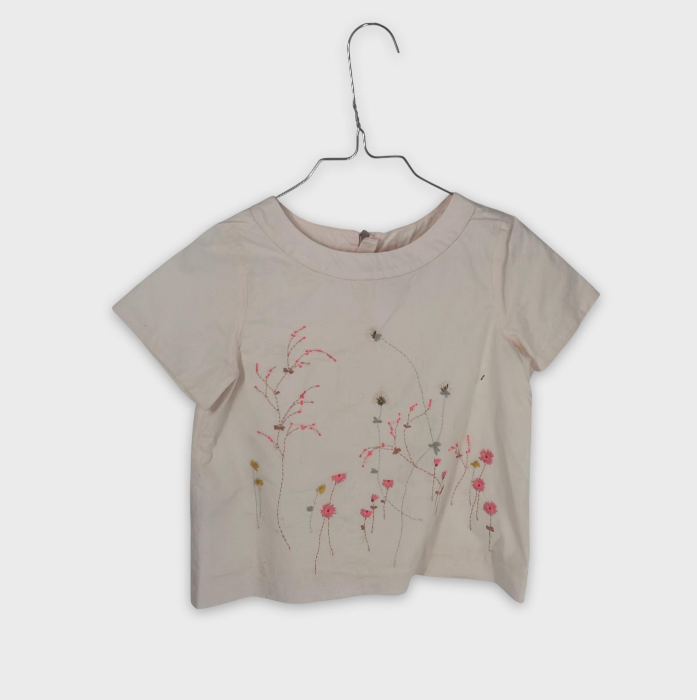 0-Bonpoint - Top Brodé - Taille 6 Filles