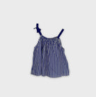 0-Petit Bateau - Robe marinière - 6 ans