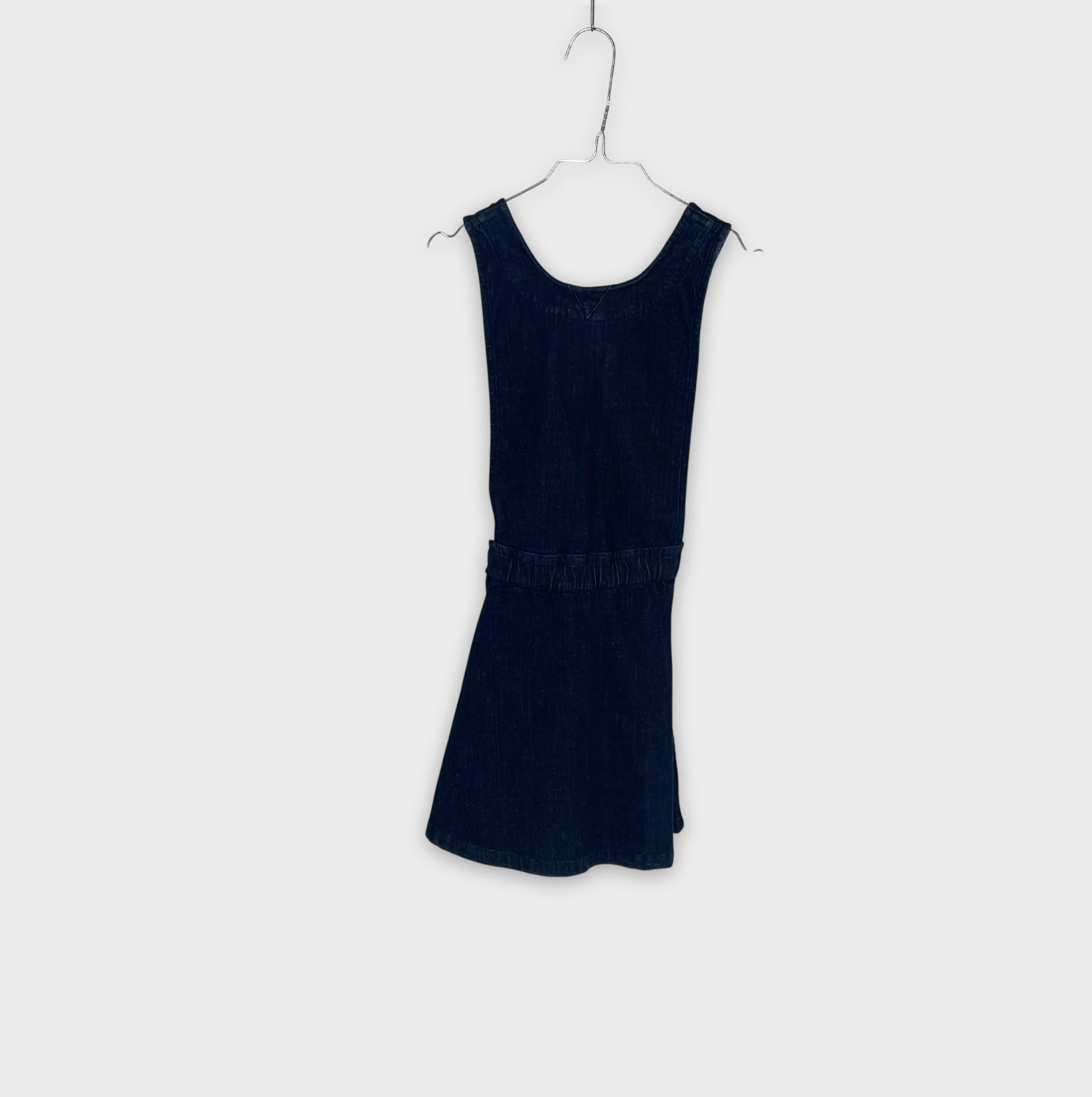 0-Unknown - Robe salopette en jean - 5-6 ans