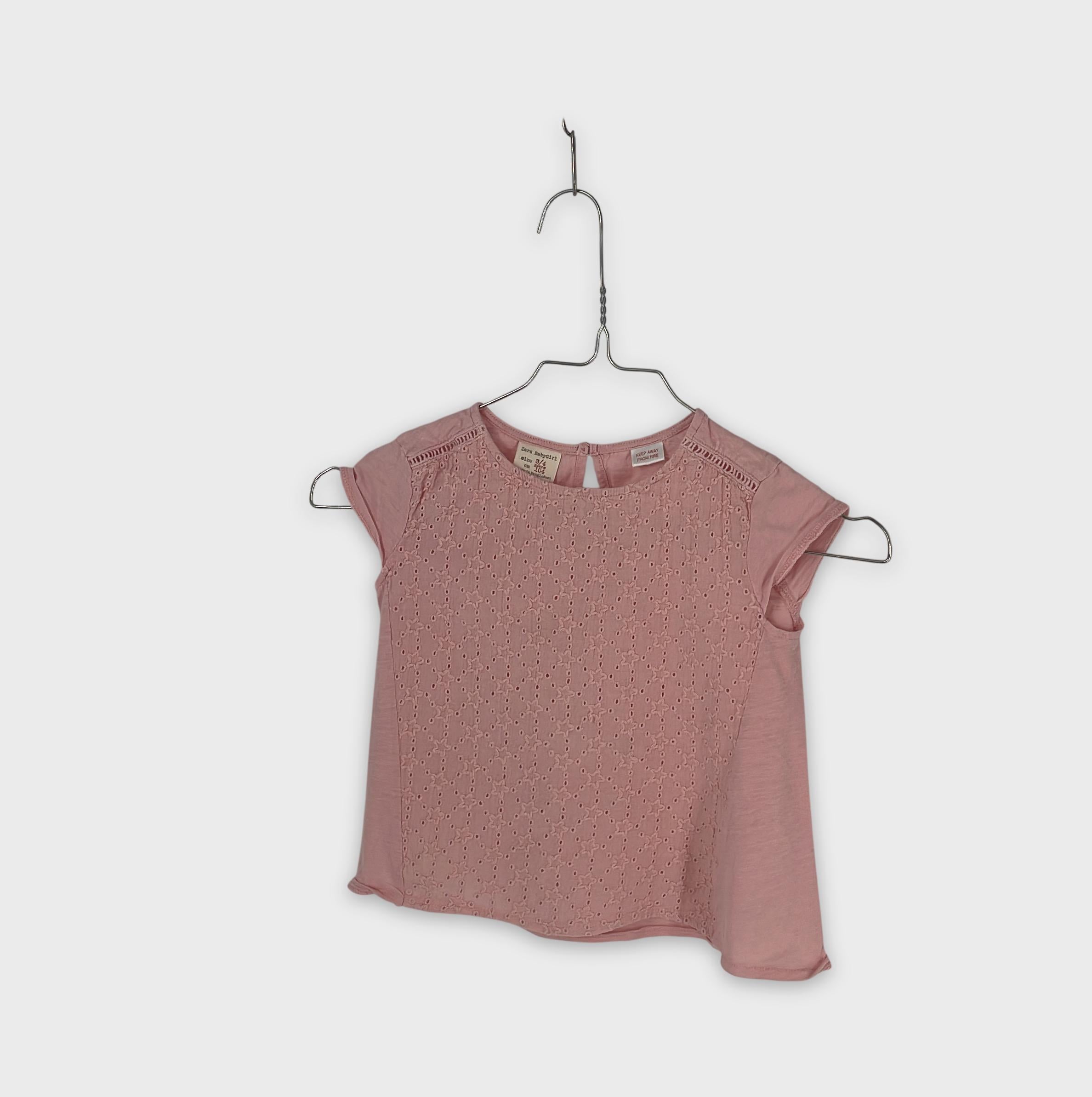 0-Zara - T-shirt - 3/4 ans