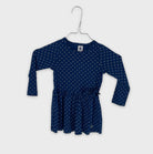 0-Petit Bateau - Robe Manches Longues Fille - 3 ans