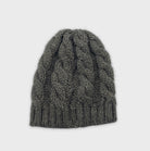 0-Unknown - Bonnet en Maille Torsadée - Taille Unique