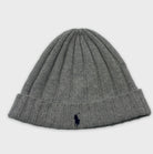 0-Polo Ralph Lauren - Bonnet Côtelé en Laine - Taille Unique