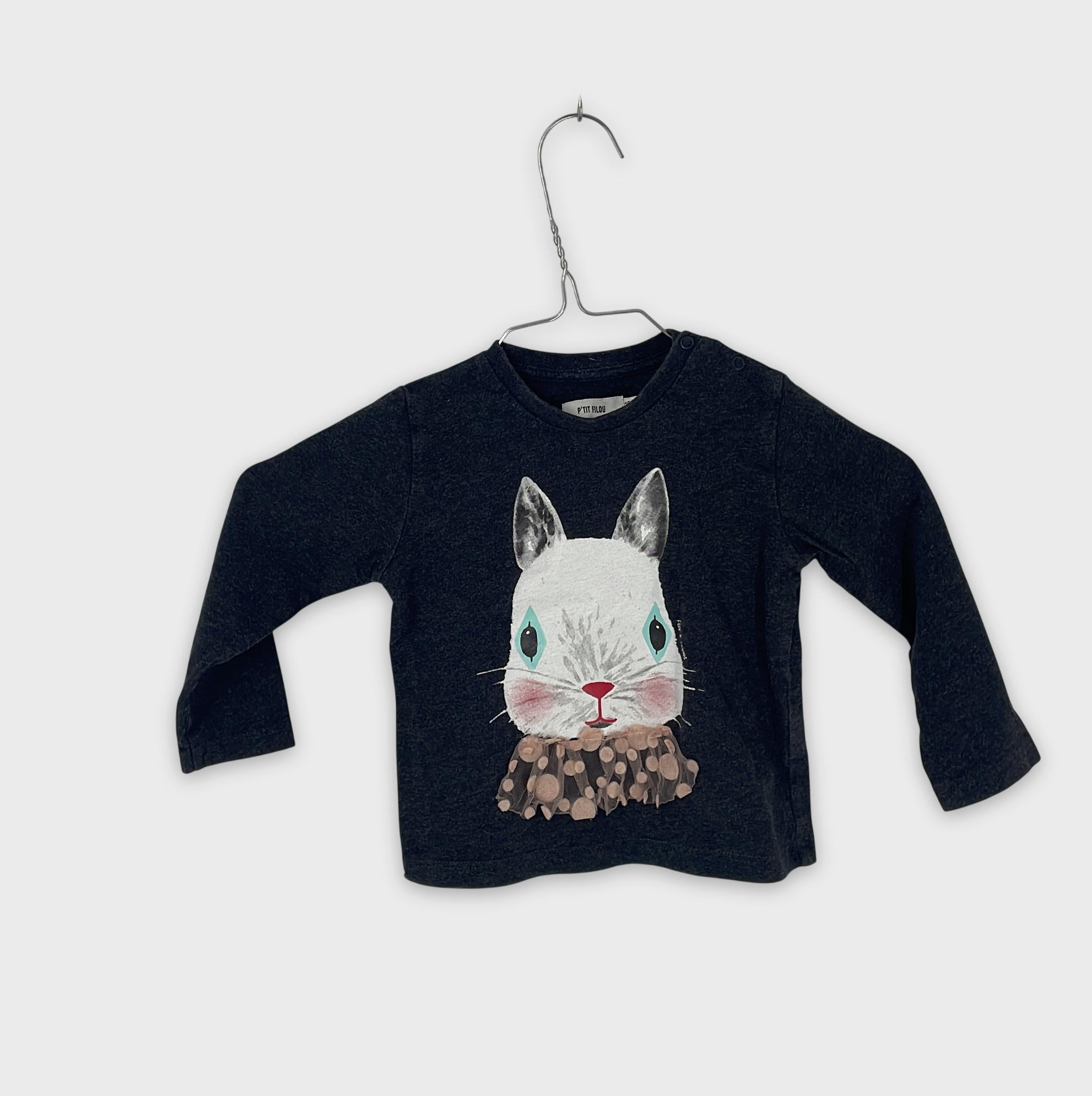 0-P'TIT FILOU - T-shirt manches longues - 18 mois