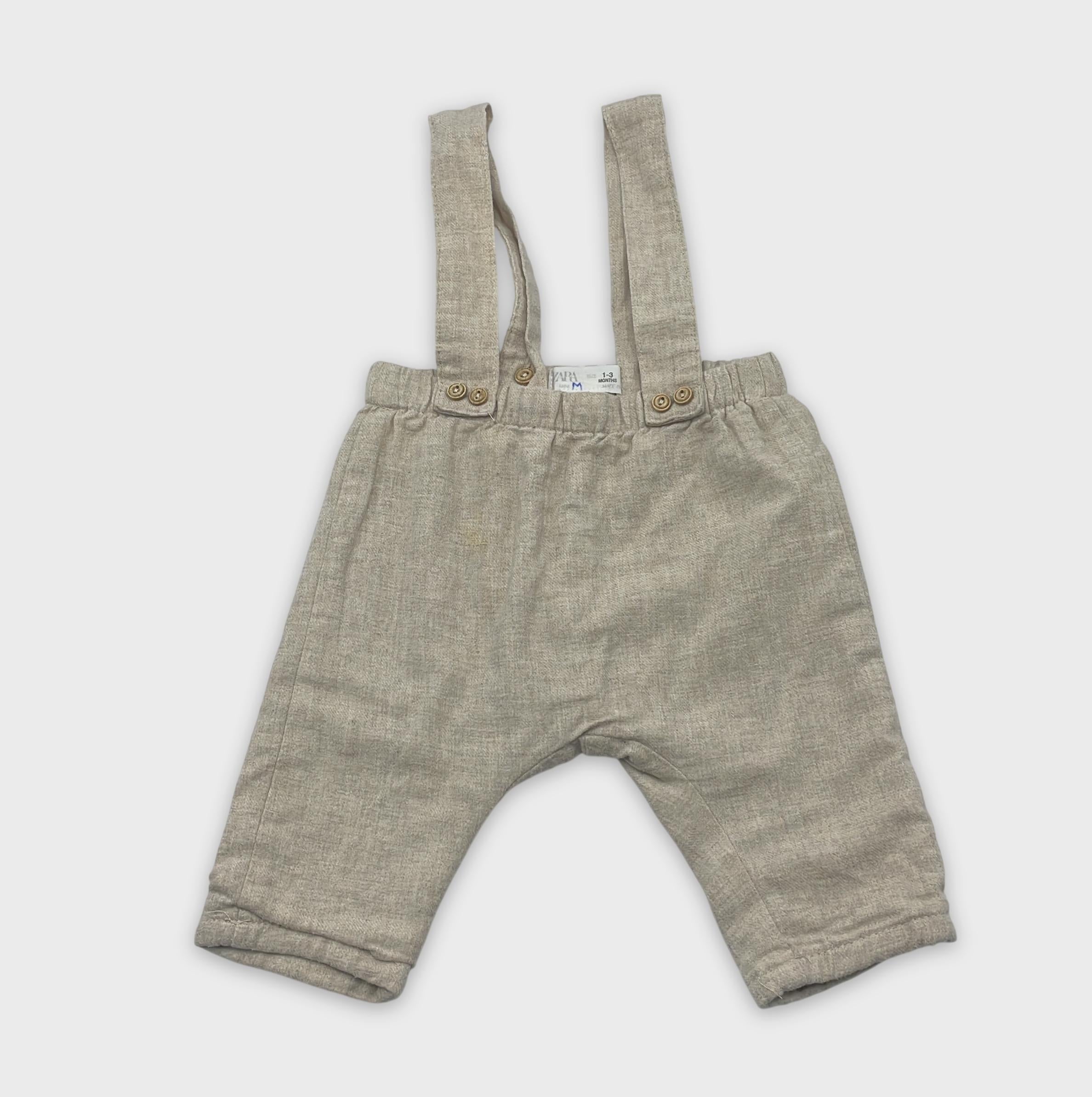 0-ZARA MINI - Salopette Pantalon - 1-3 mois