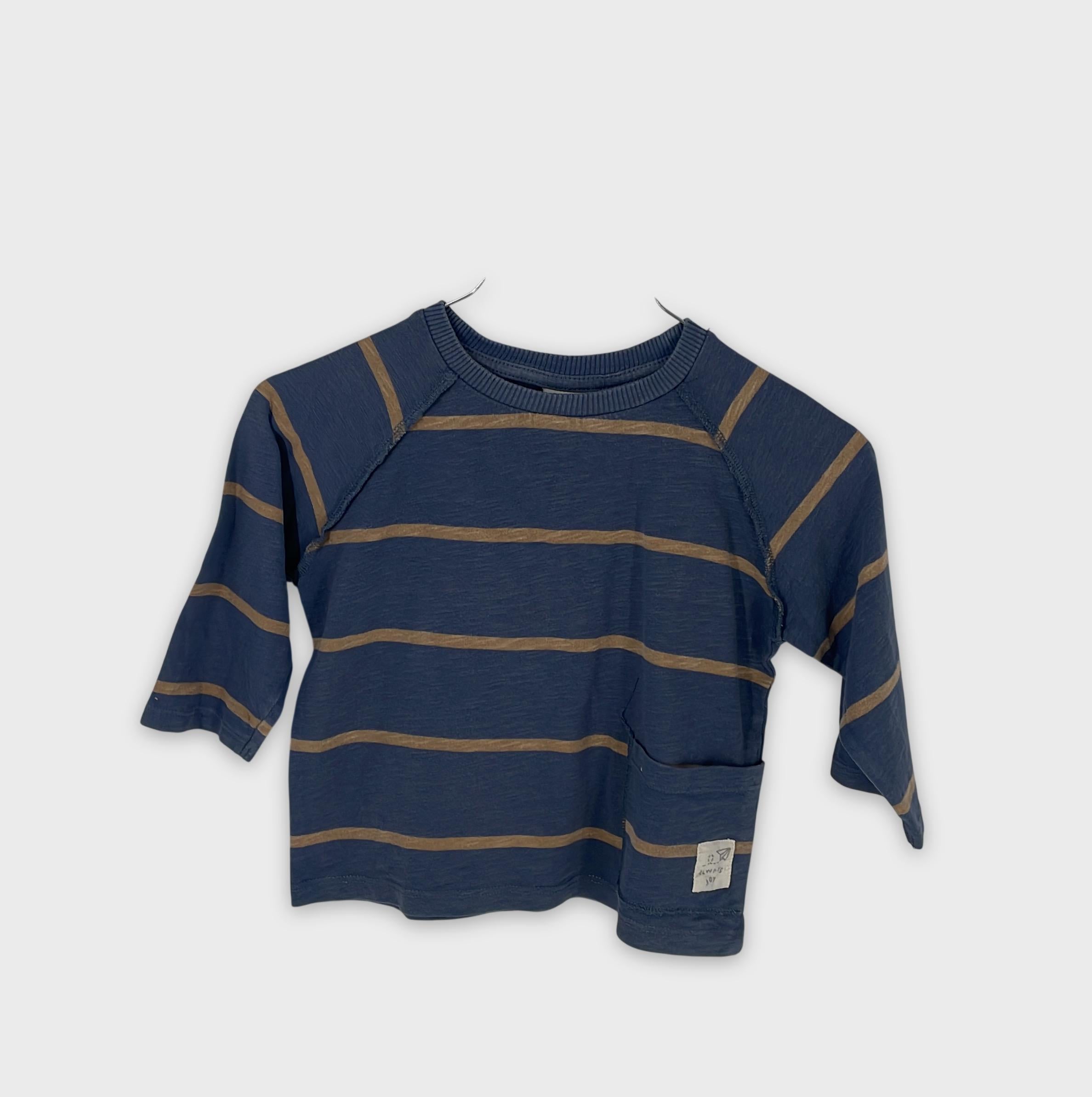 0-Zara - T-shirt manches longues - 12-18 mois