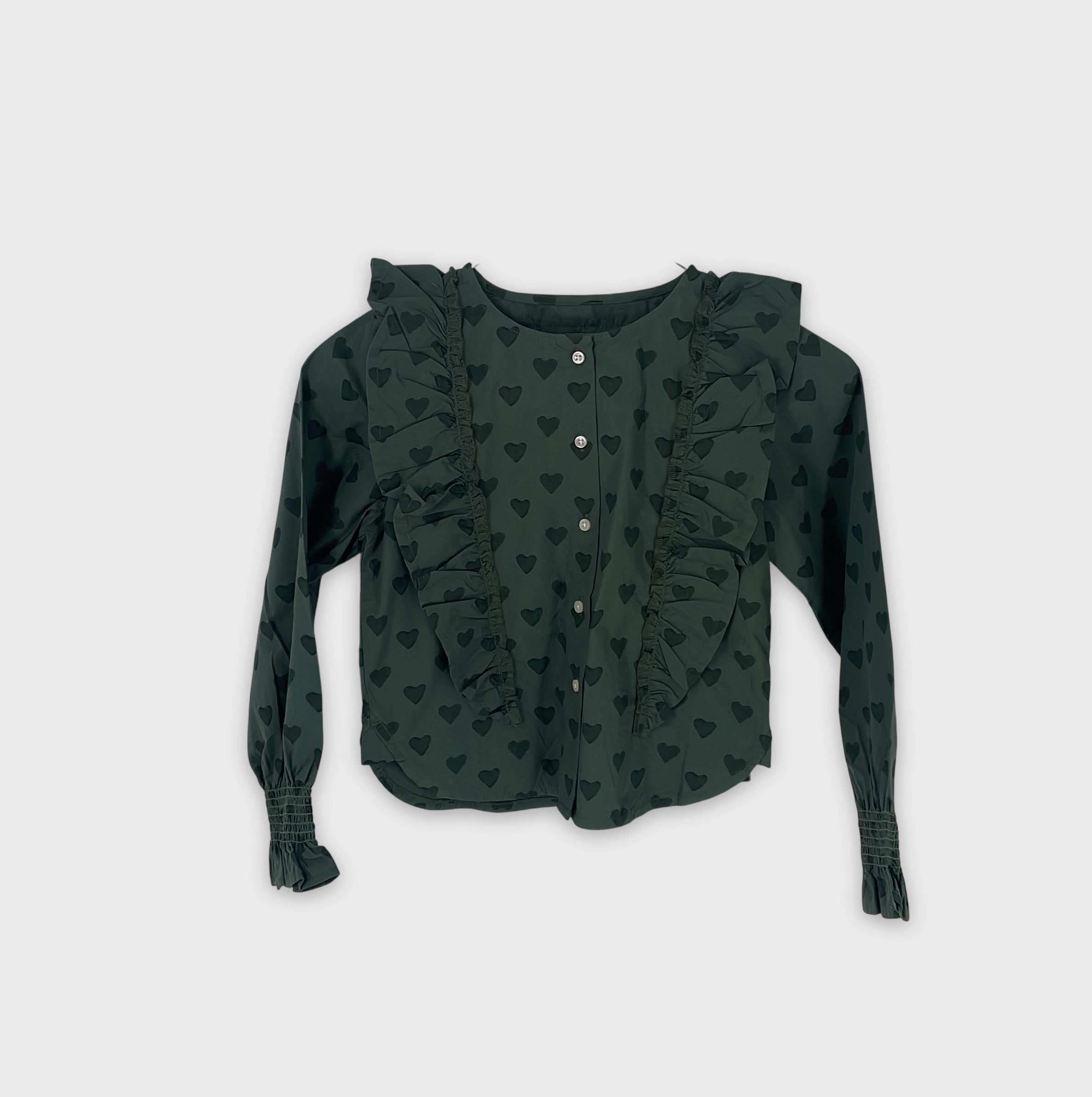 0-Holi & Love - Blouse à volants - 6/7 ans