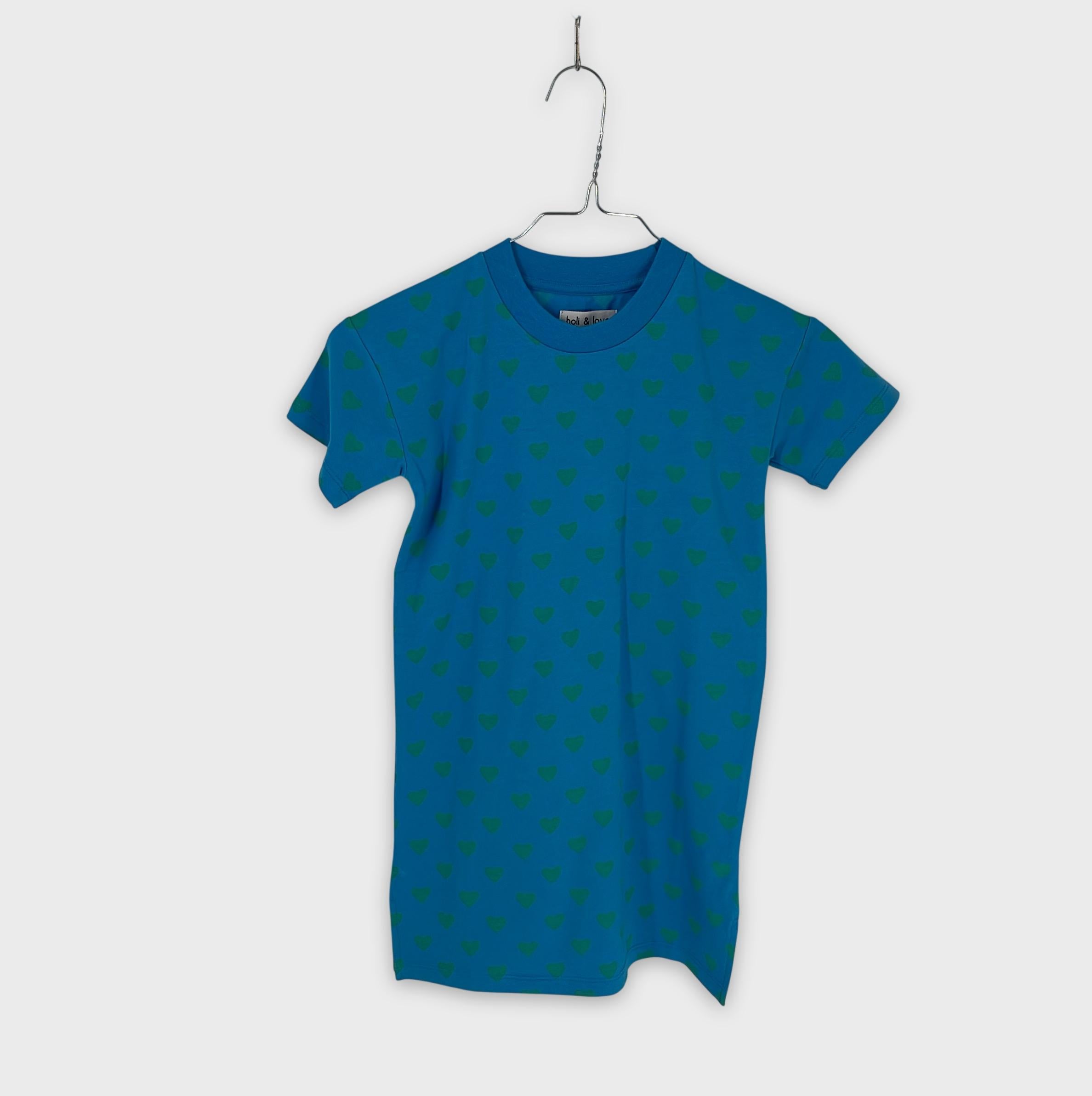 0-holi & love - T-shirt Cœurs - 4/5 ans