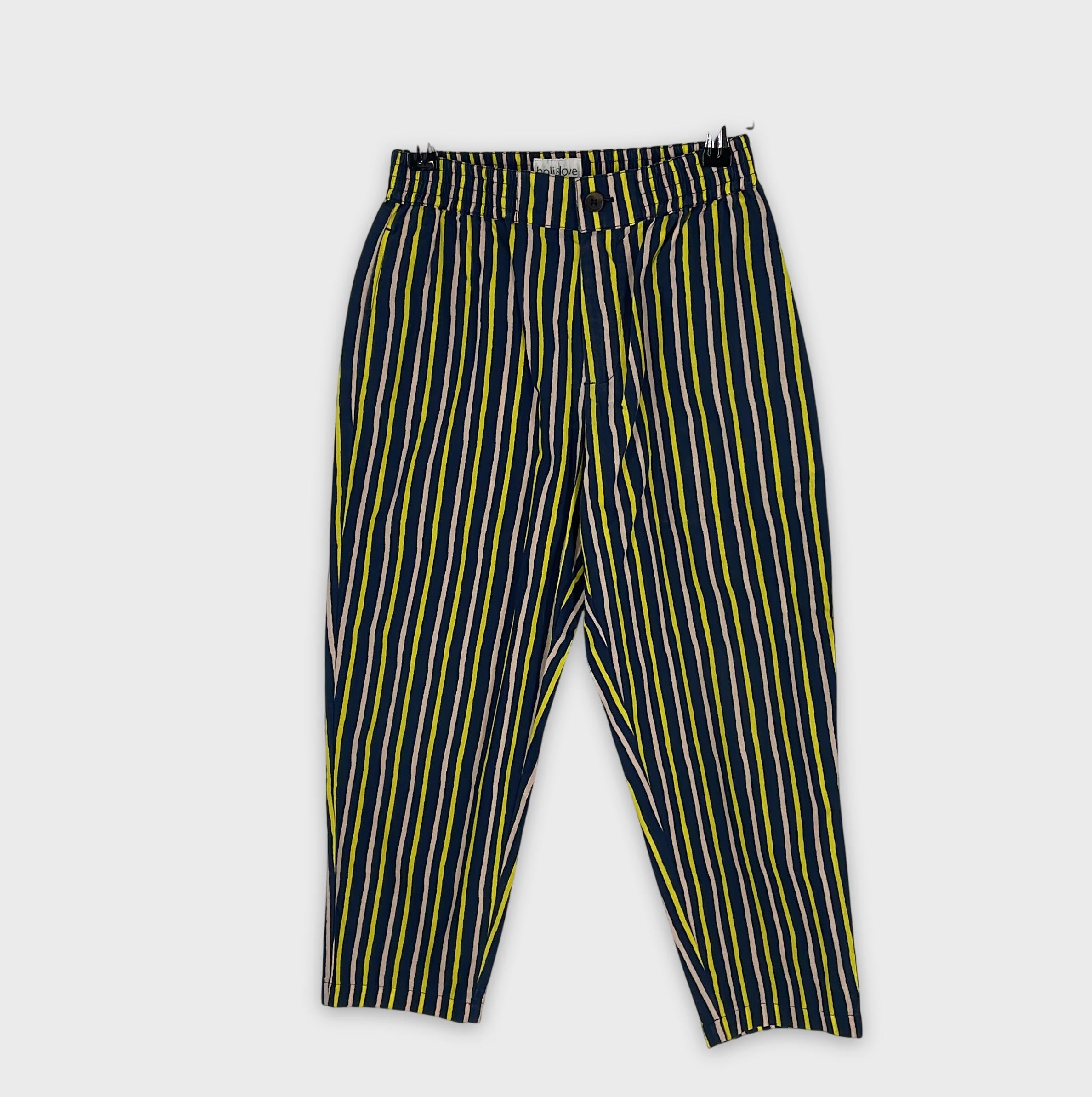 0-Holi&love - Pantalon Rayé - 8 ans
