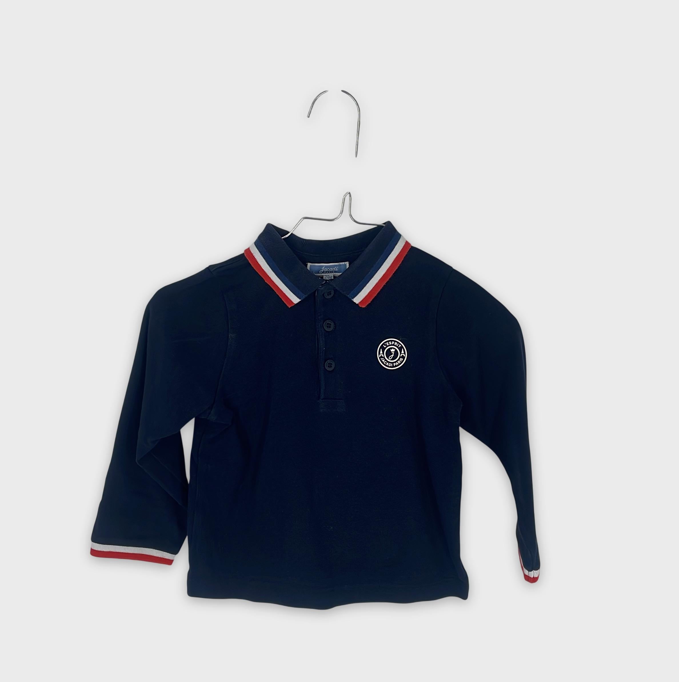 0-Jacadi - Polo Manches Longues - 24M