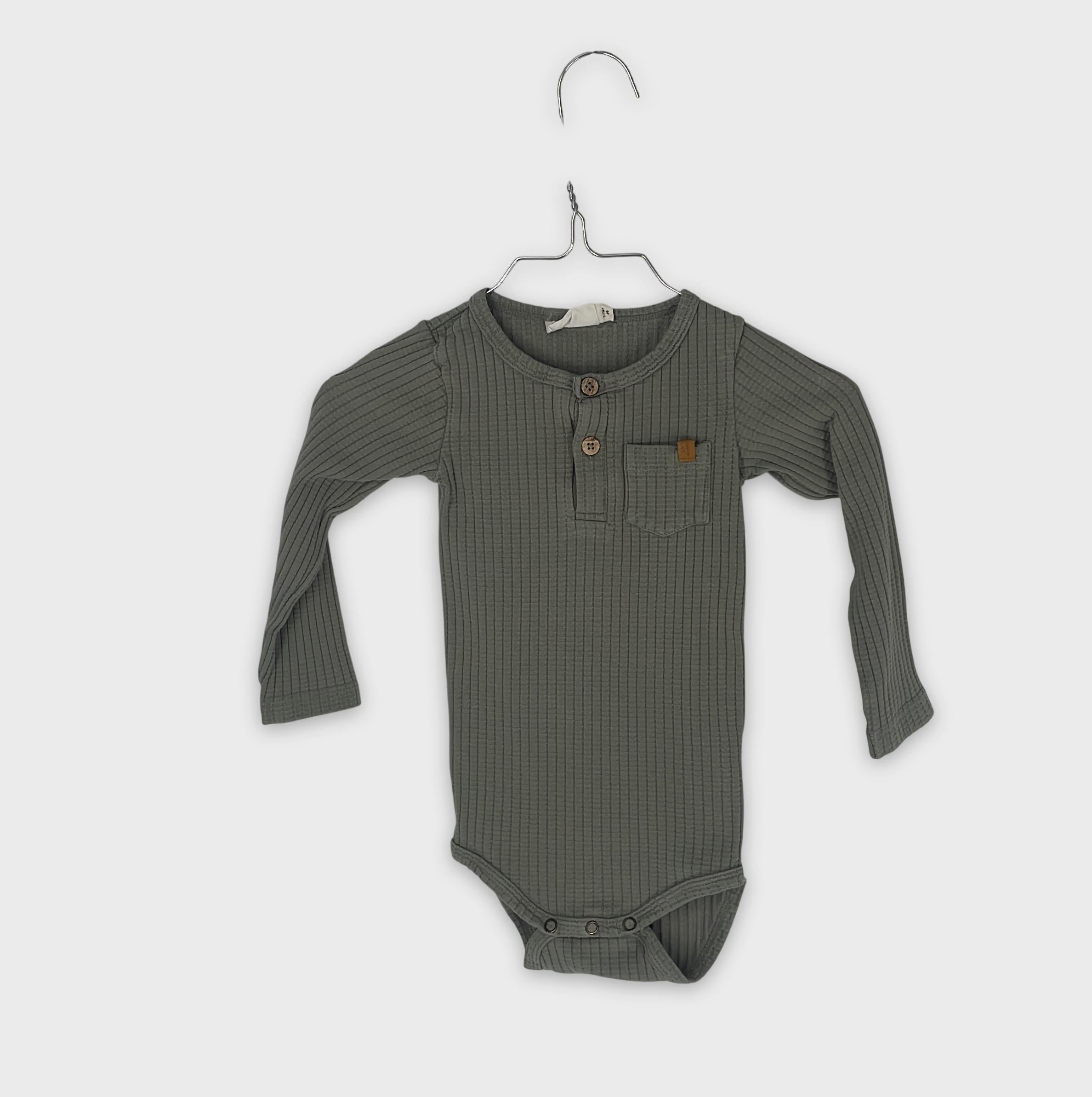 0-Lil' Atelier - Body côtelé - 86 (1-1½Y)