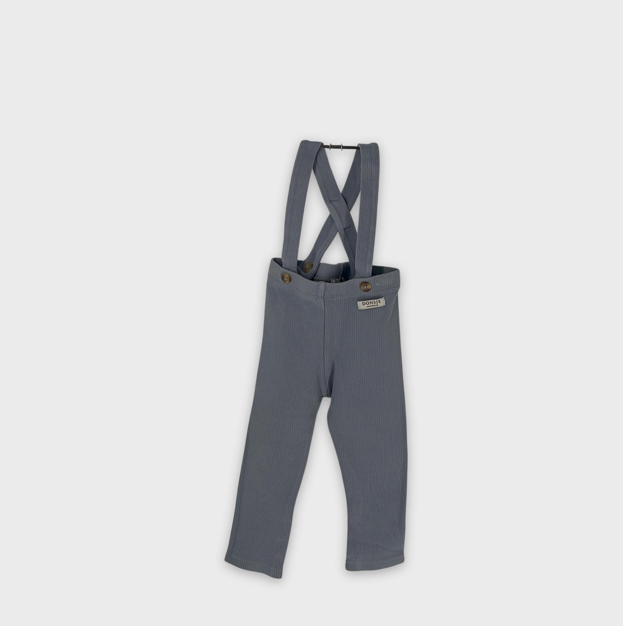 0-DONSJE AMSTERDAM - Salopette bébé en coton côtelé - 18-24M