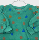 0-Tiny - Sweat-shirt en éponge à motifs - Unknown